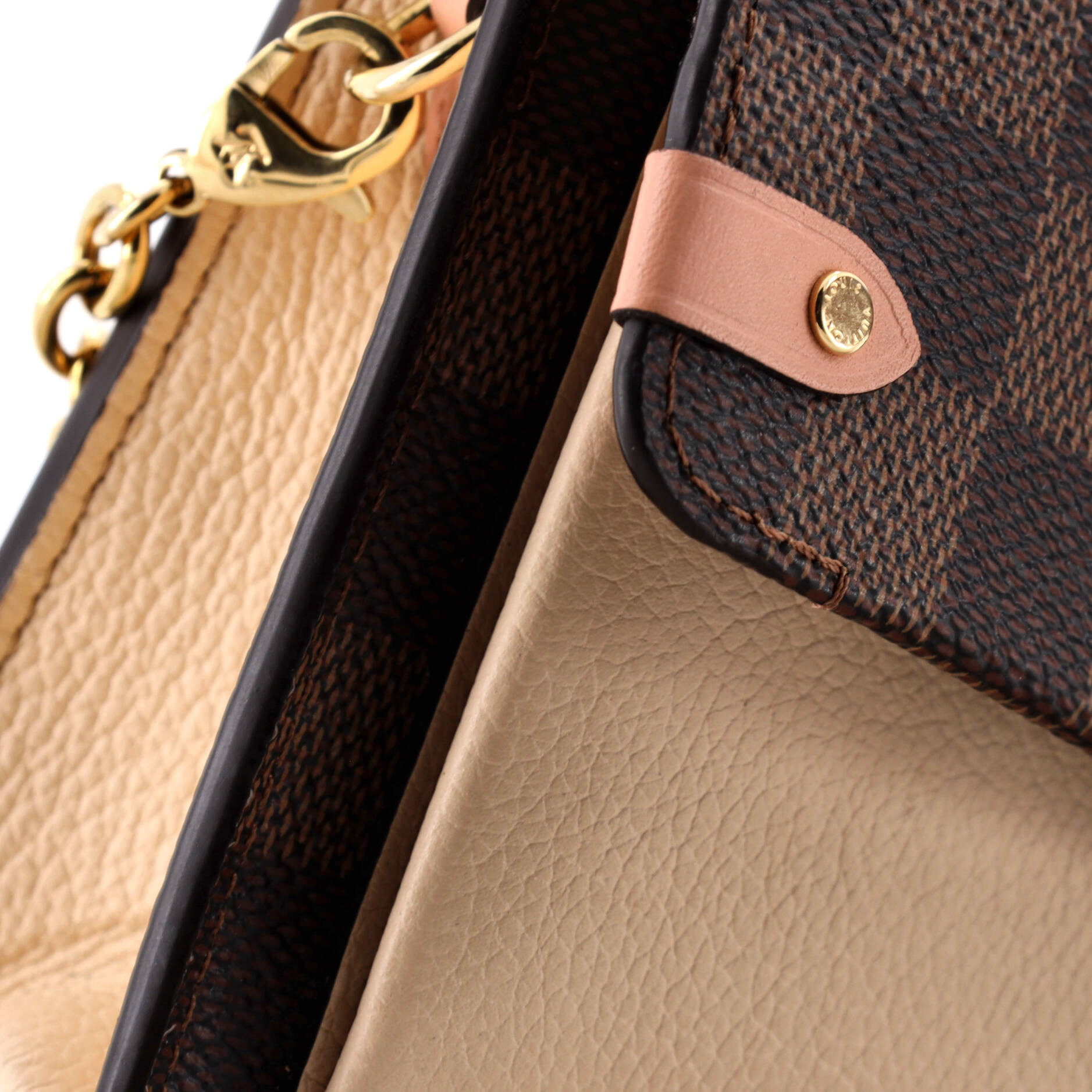 Vavin Chain Wallet NM Damier with Leather