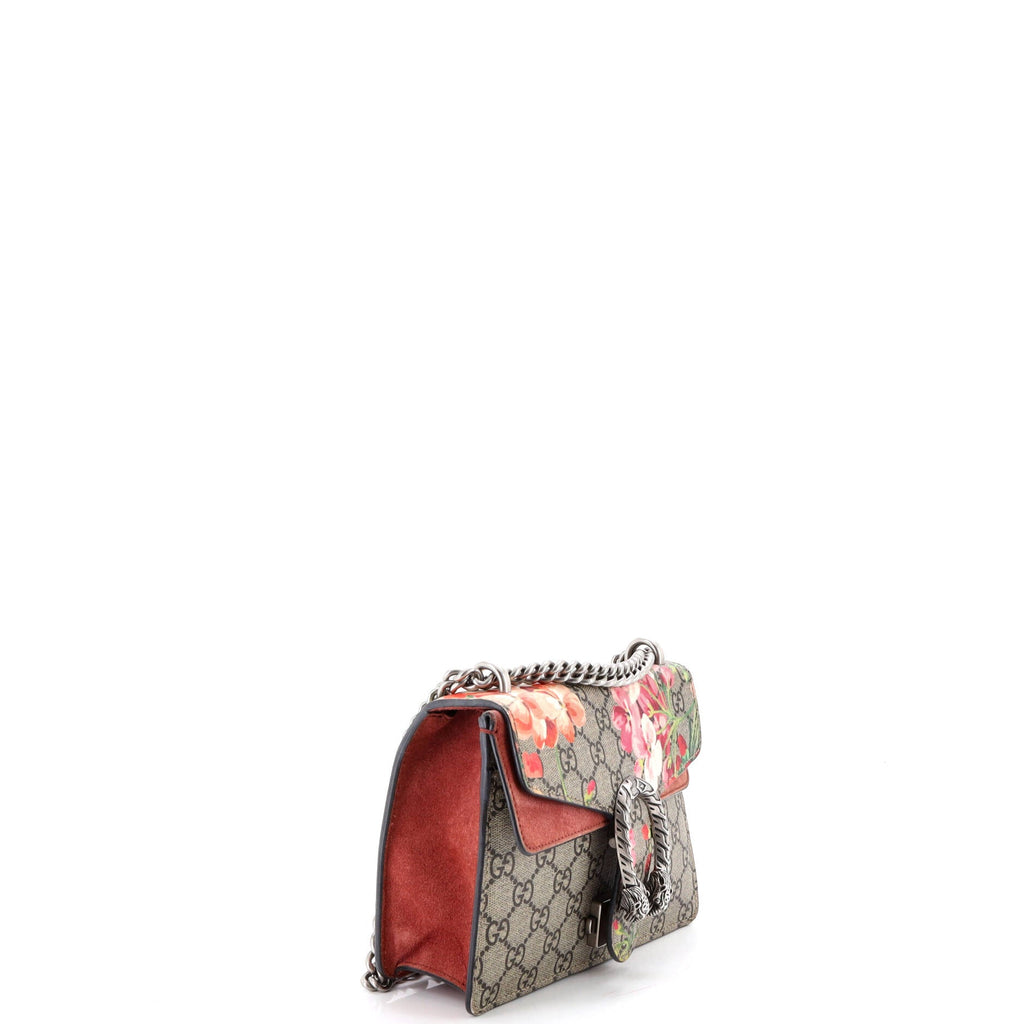 Dionysus Bag Blooms Print GG Coated Canvas Mini