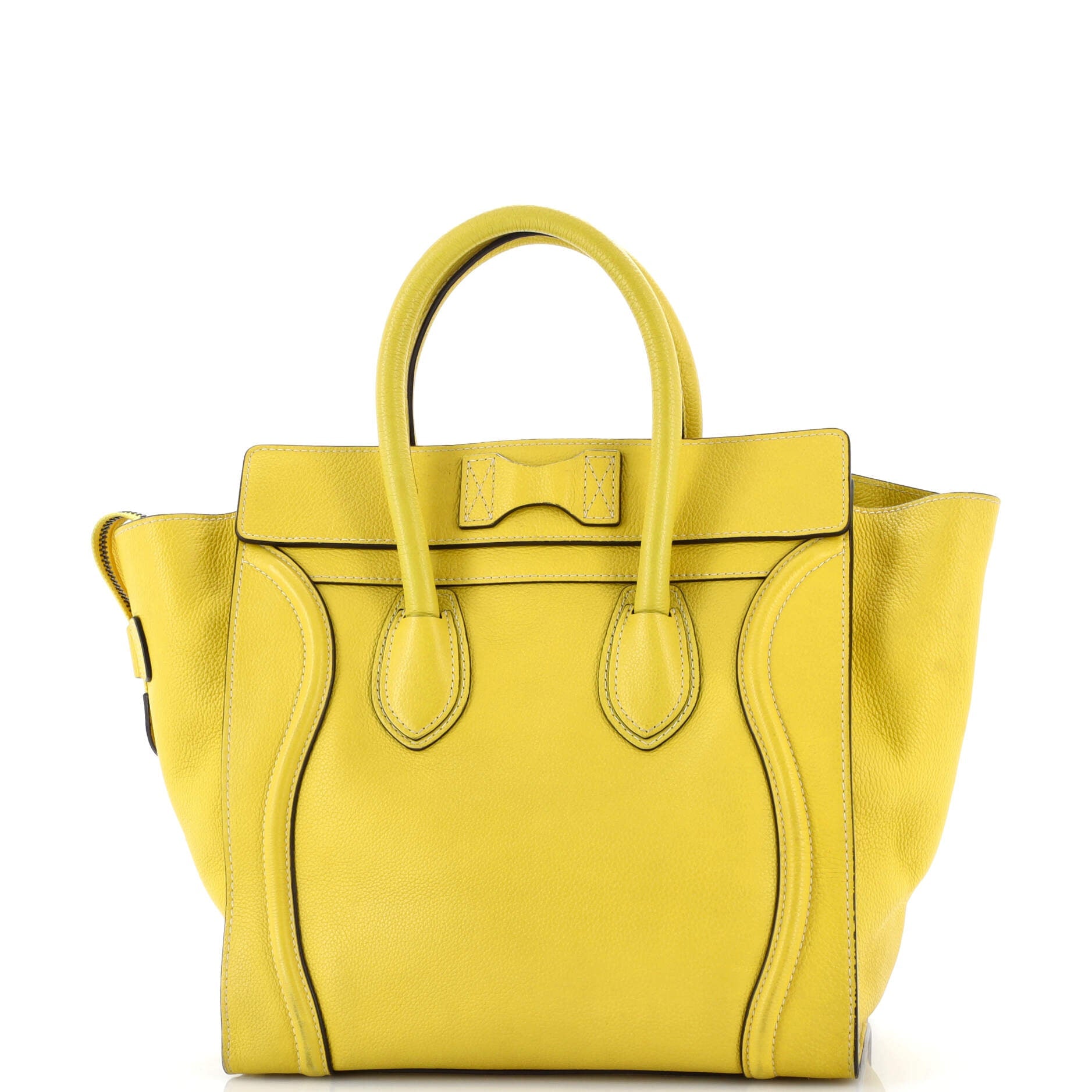 Luggage Bag Grainy Leather Mini