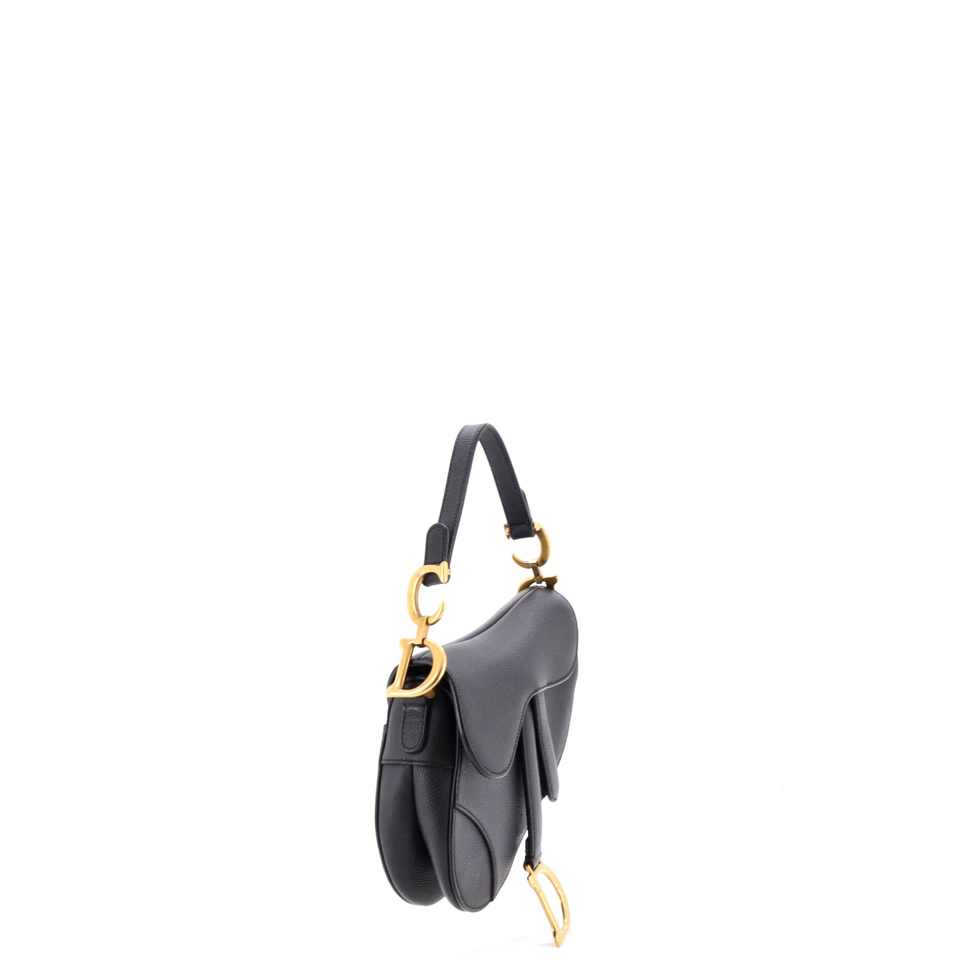 Saddle Handbag Leather Mini