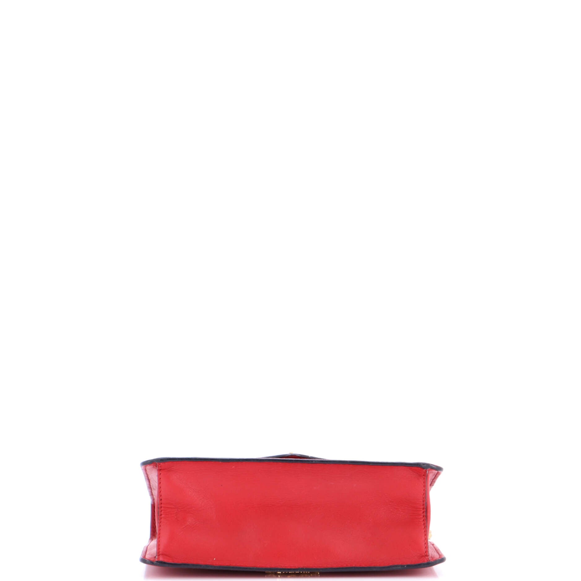 Envelope Flap Chain Shoulder bag Saffiano Leather Small