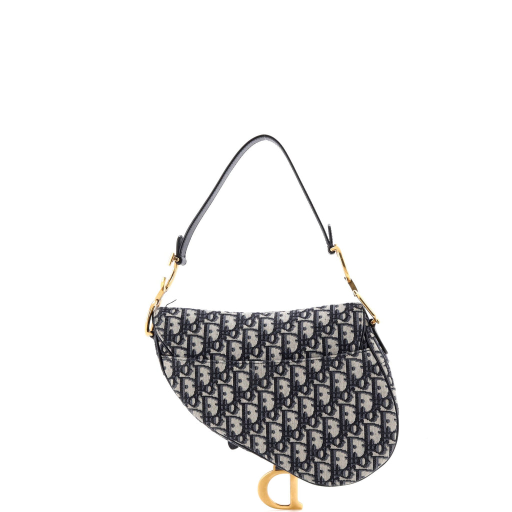 Saddle Handbag Oblique Canvas Medium