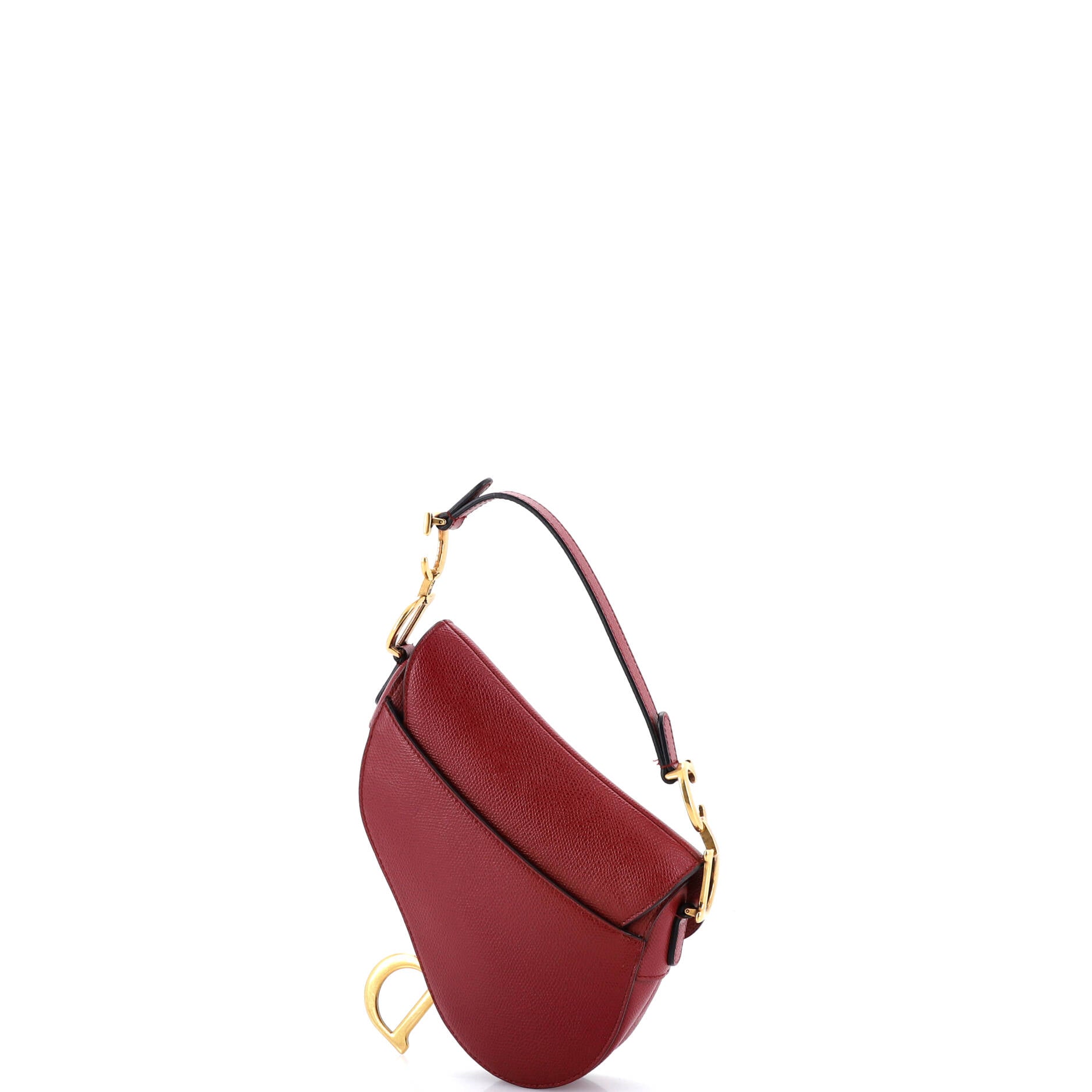 Saddle Handbag Leather Mini