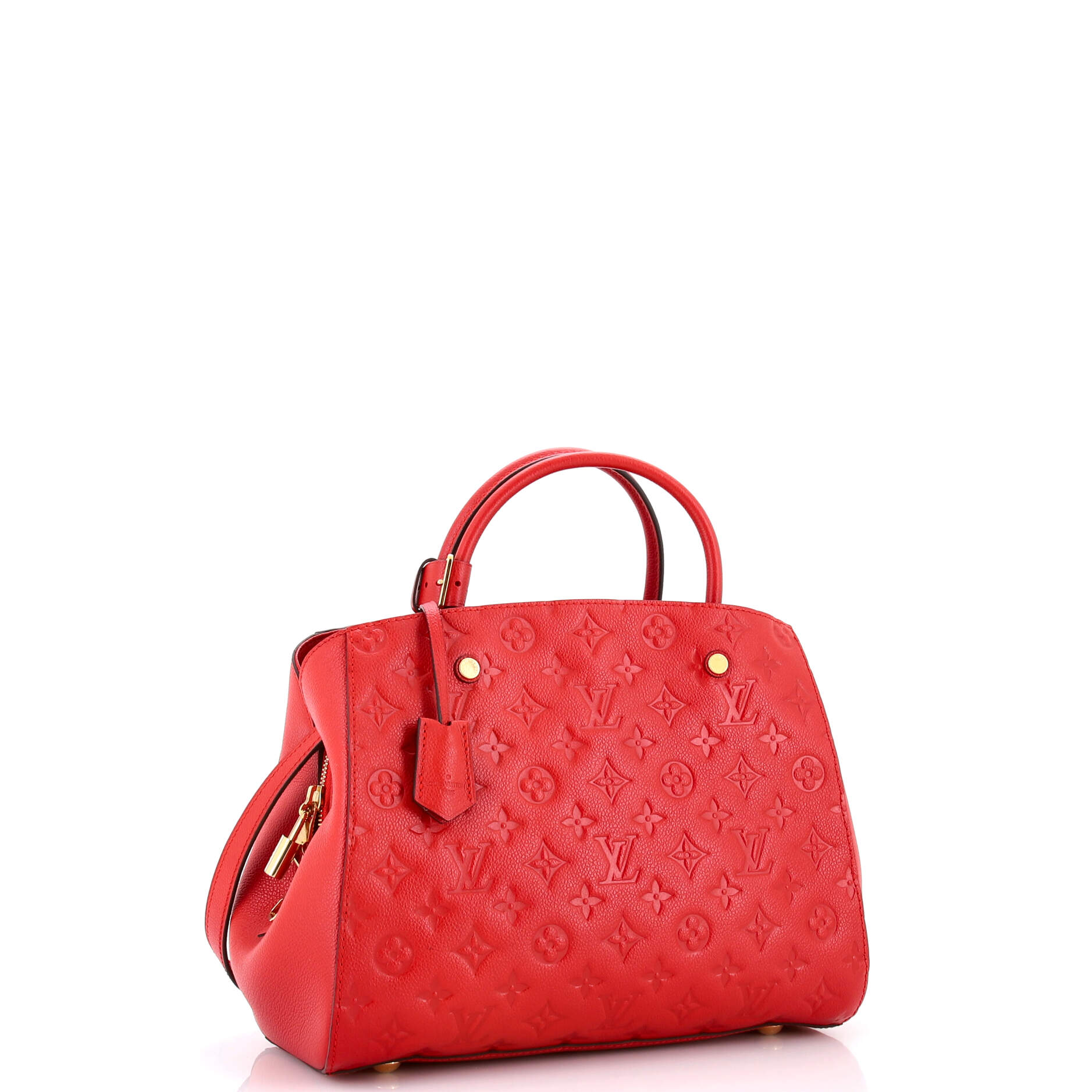Montaigne Handbag Monogram Empreinte Leather MM