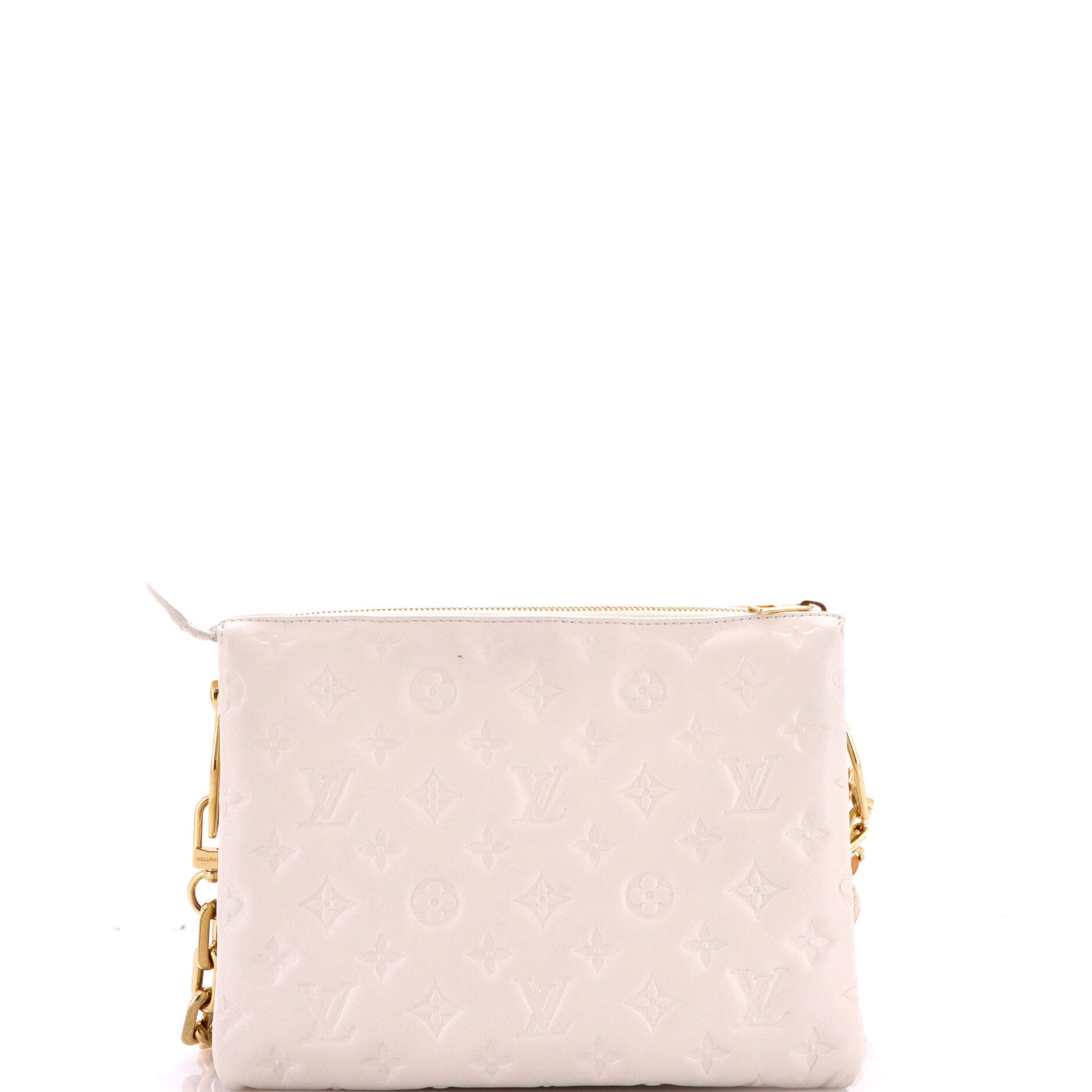 Coussin Bag Monogram Embossed Lambskin PM