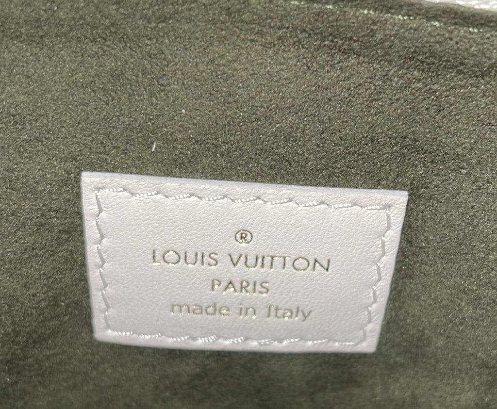 Coussin Bag Monogram Embossed Lambskin PM