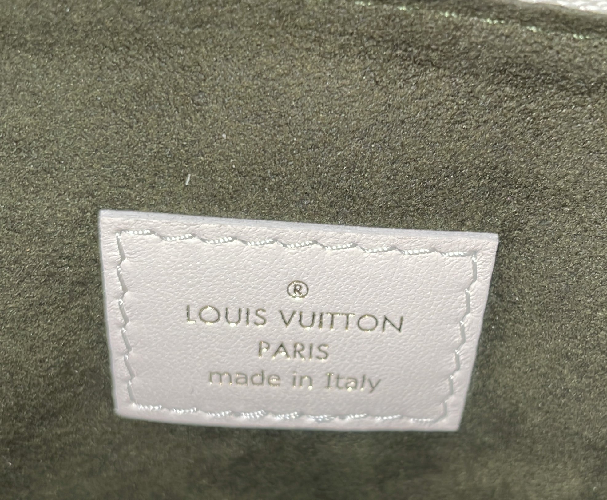 Coussin Bag Monogram Embossed Lambskin PM