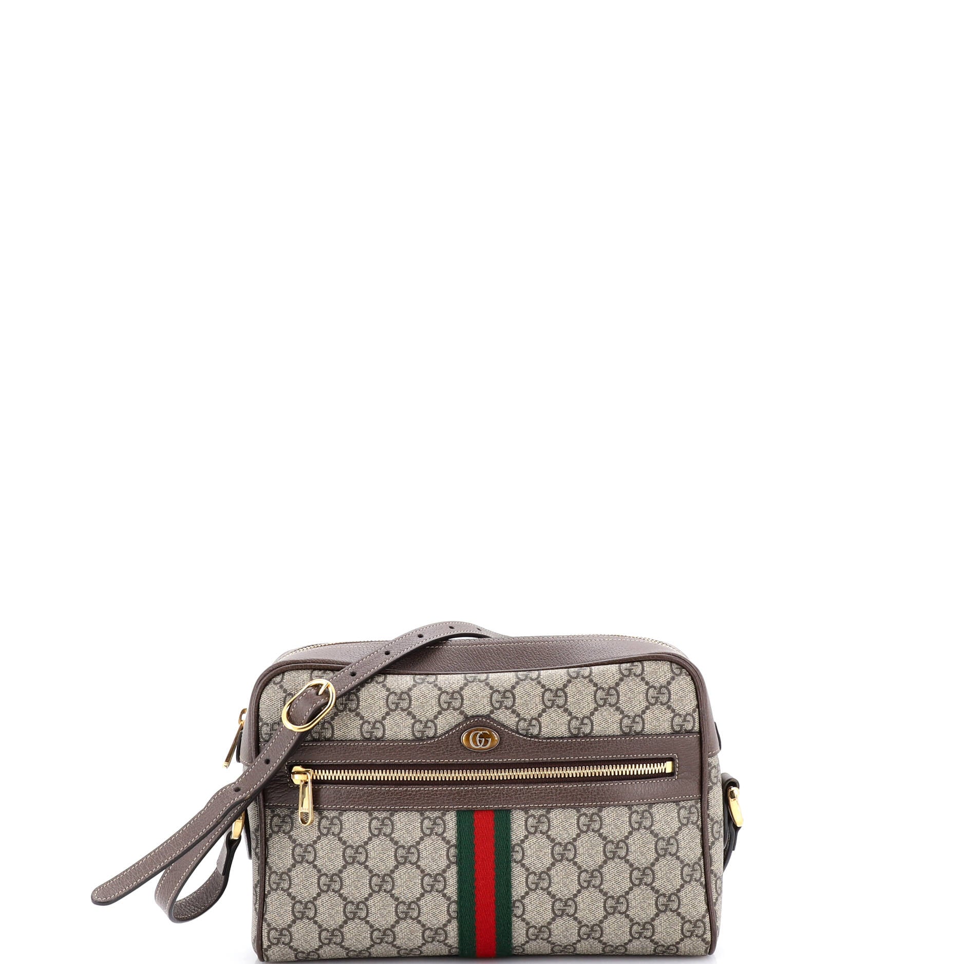 Ophidia Shoulder Bag GG Coated Canvas Small