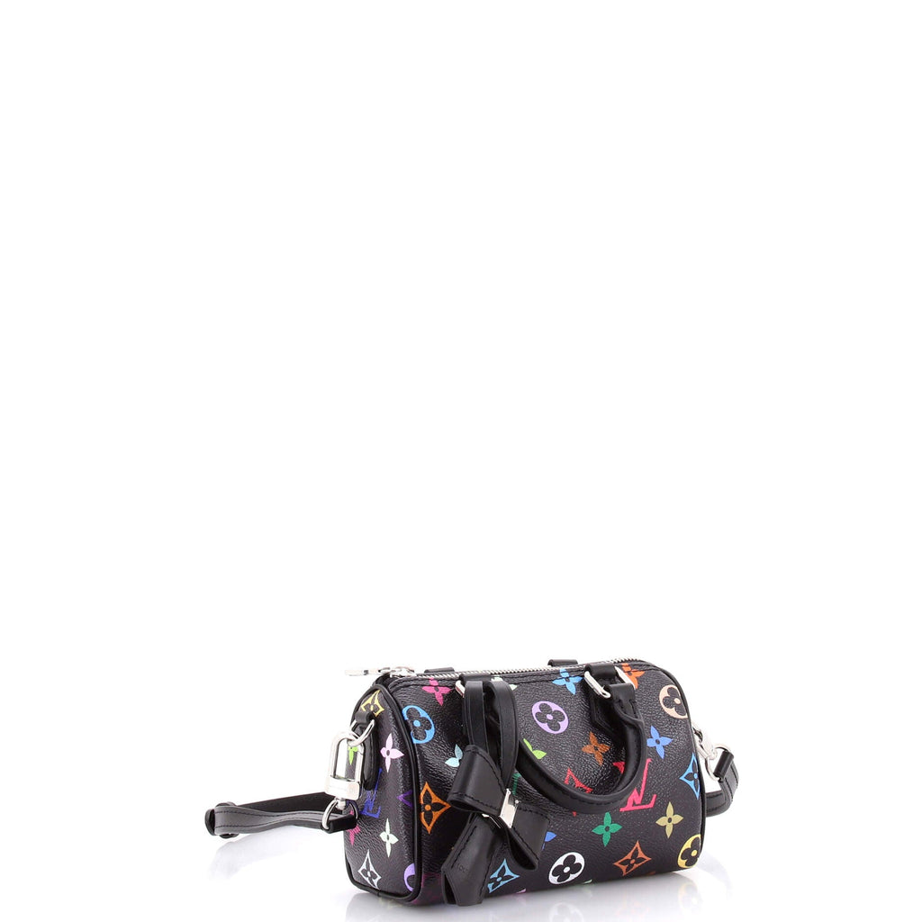 x Takashi Murakami Speedy Bandouliere NM Bag Monogram Multicolor Nano