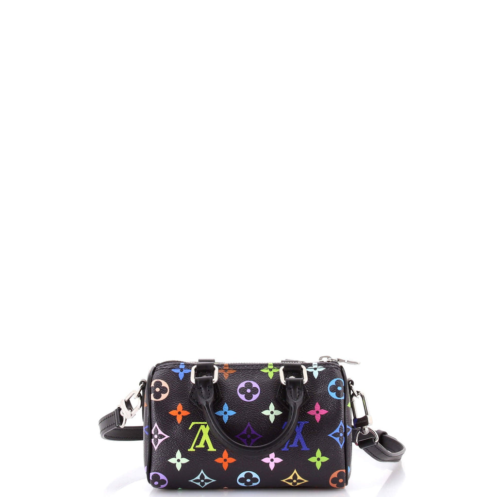 x Takashi Murakami Speedy Bandouliere NM Bag Monogram Multicolor Nano