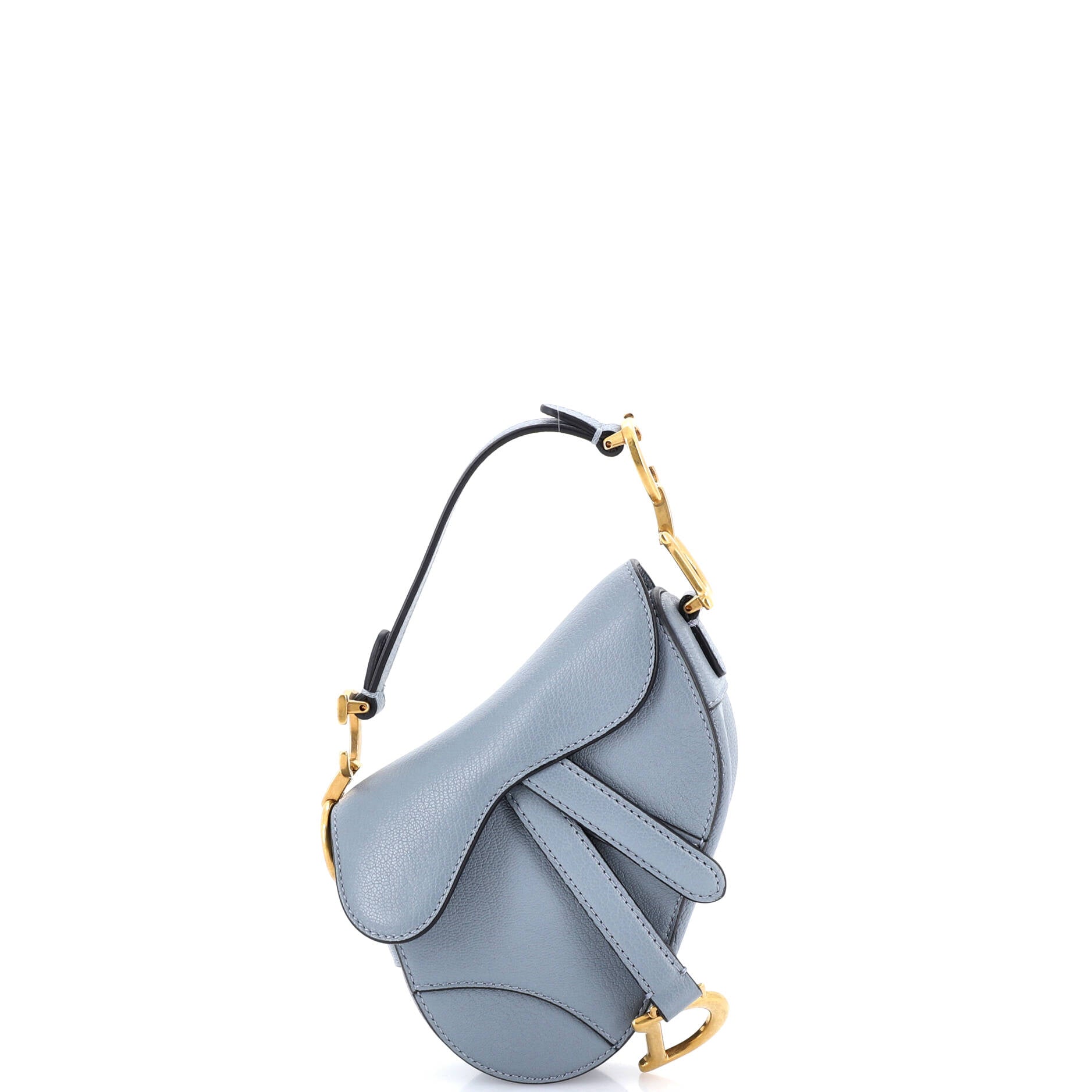Saddle Handbag Leather Micro