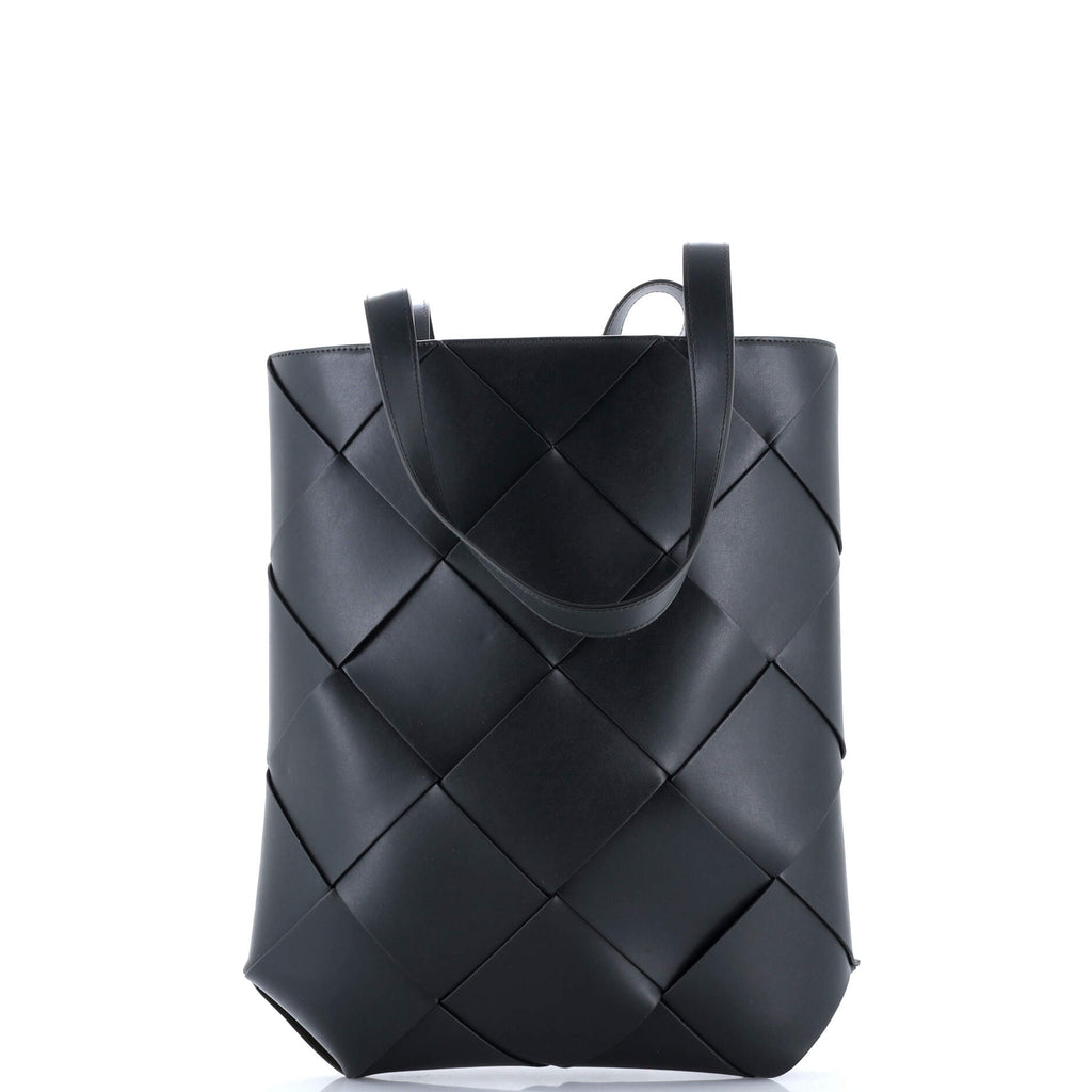 Billboard Tote Bag Intrecciato Leather North South
