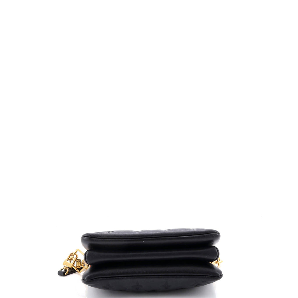 Coussin Bag Monogram Embossed Lambskin BB