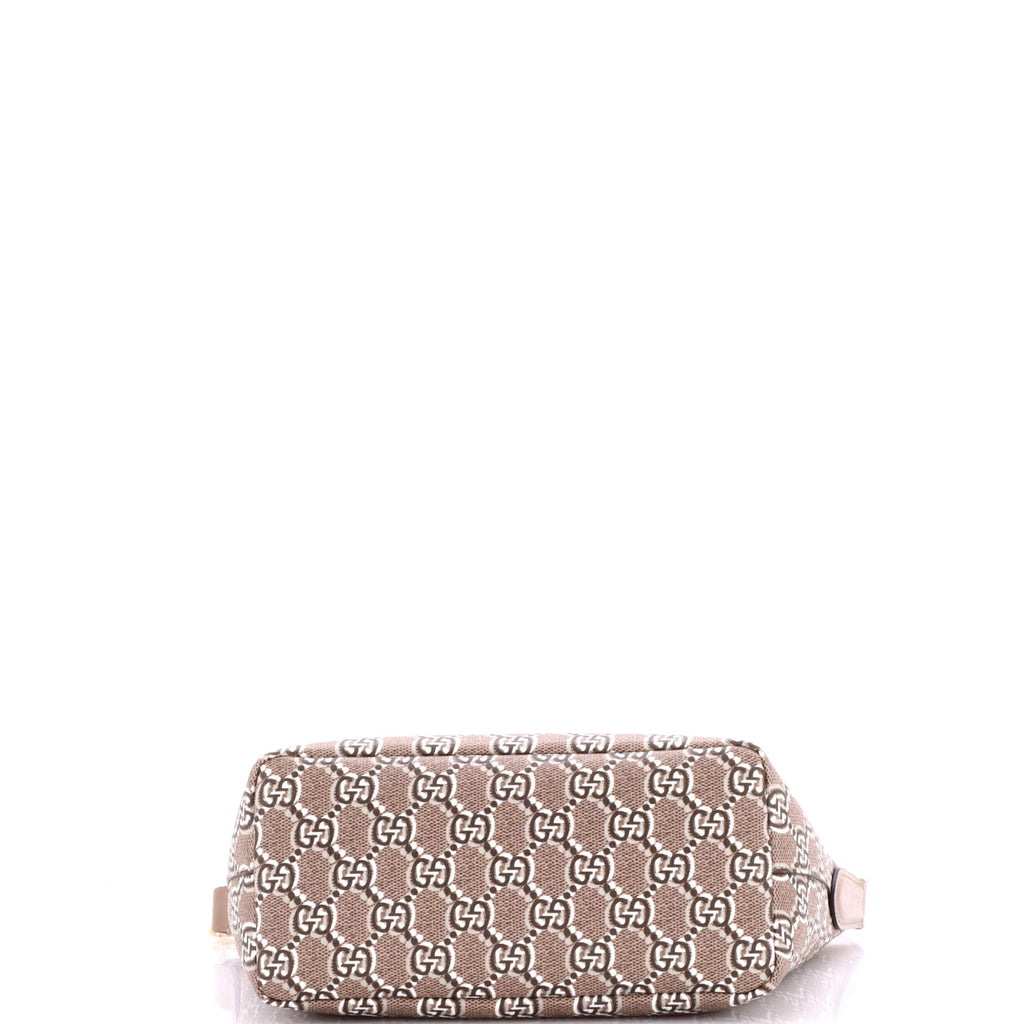 Ophidia Zip Shoulder Bag GG Shadow Coated Canvas Super Mini