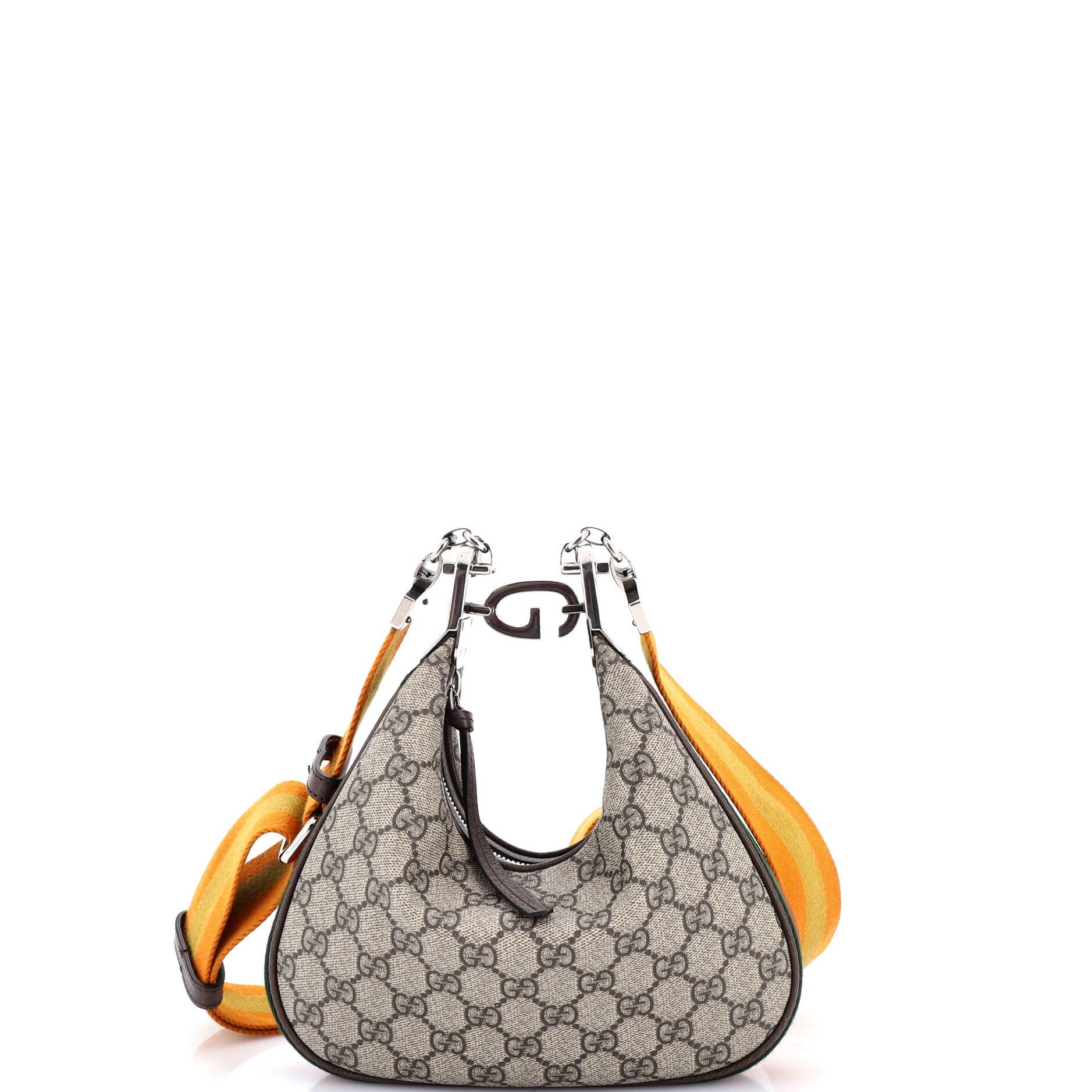 Attache Shoulder Bag GG Coated Canvas Small