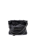 22 Chain Hobo Quilted Calfskin Small