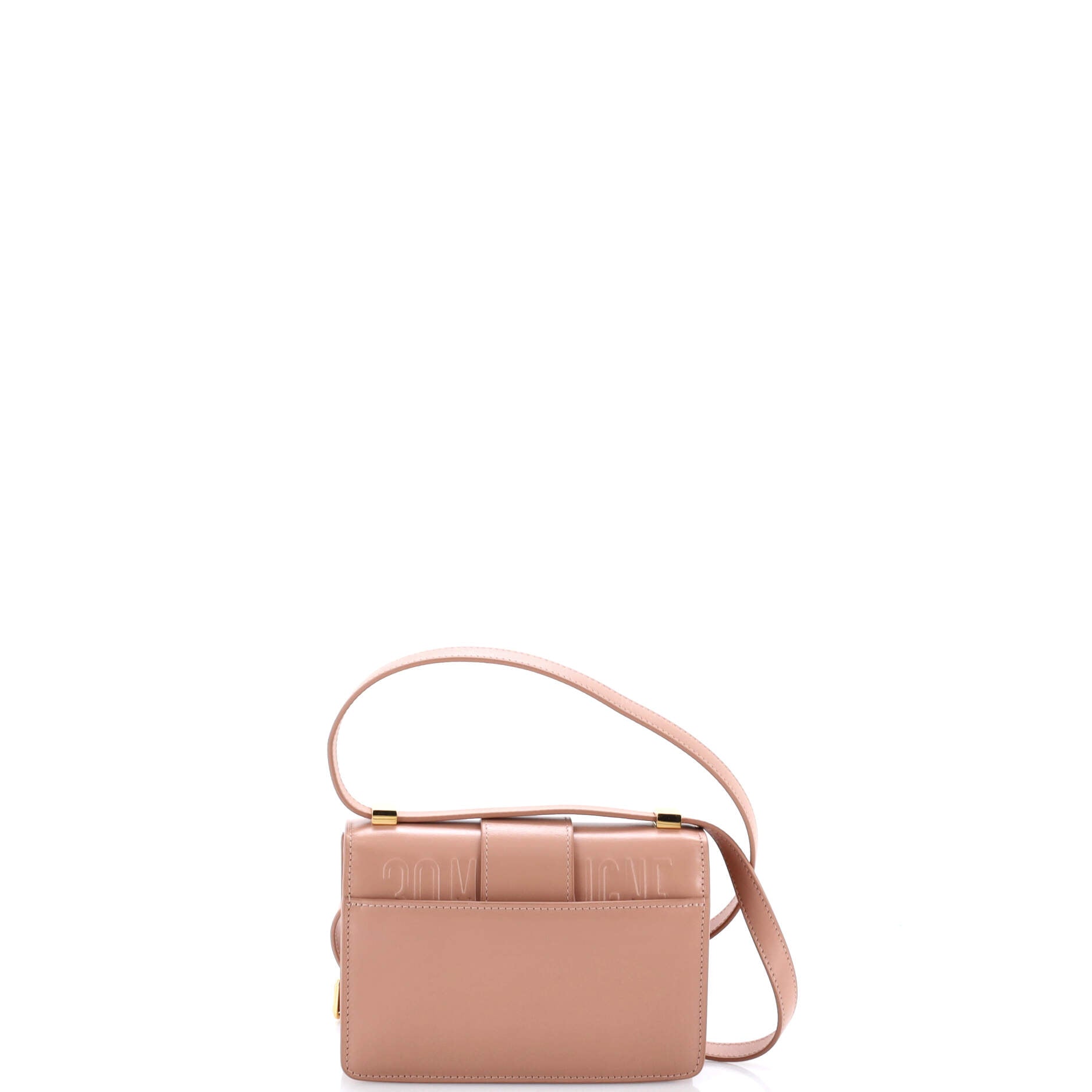 30 Montaigne Flap Bag Leather Micro