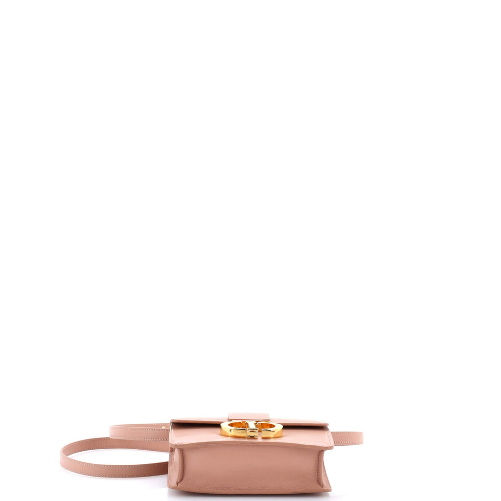 30 Montaigne Flap Bag Leather Micro