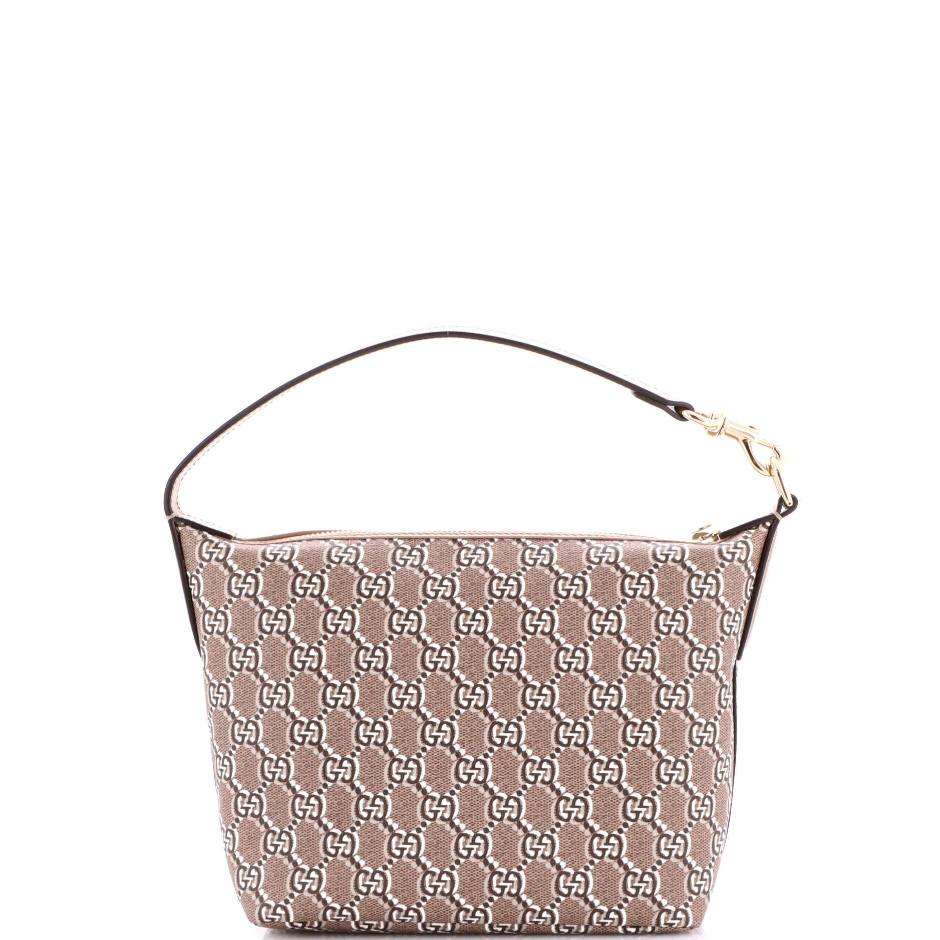 Ophidia Zip Shoulder Bag GG Shadow Coated Canvas Super Mini