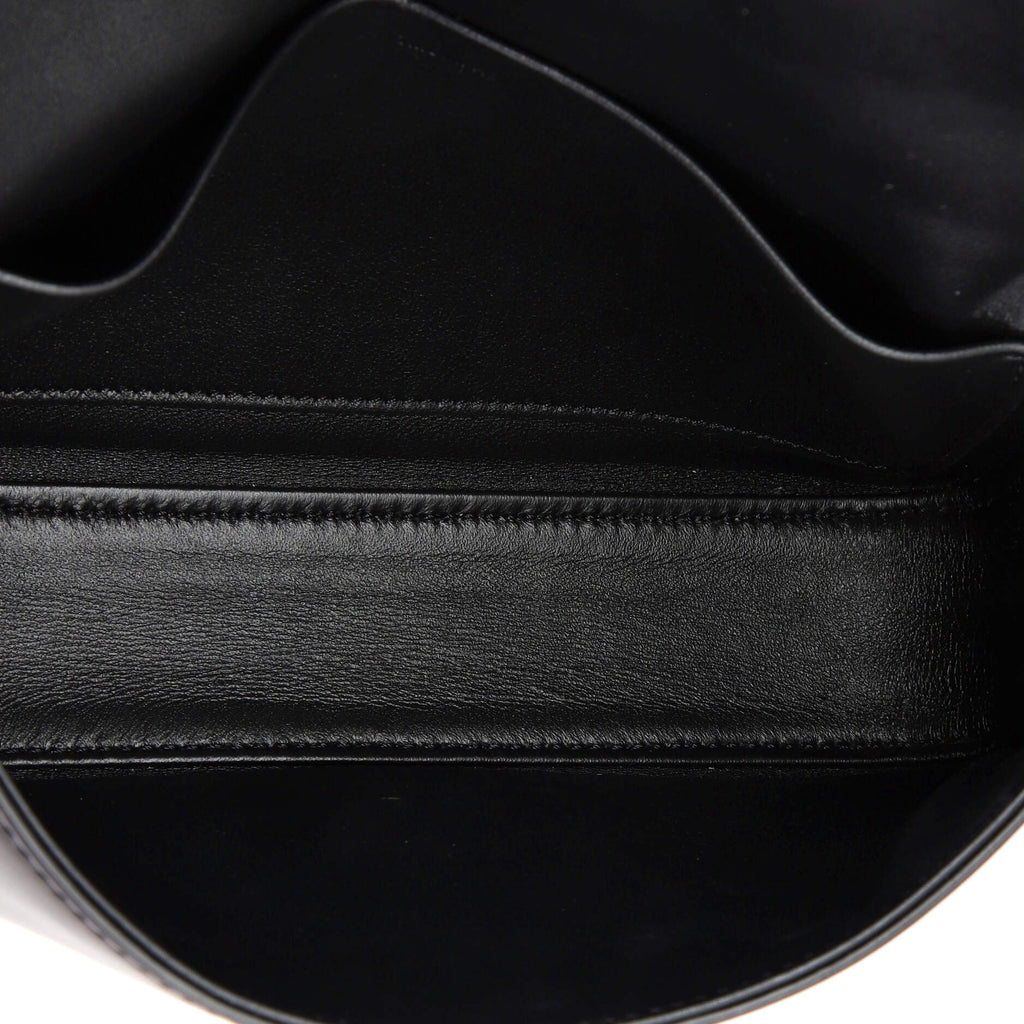 Triomphe Chain Shoulder Bag Leather Small
