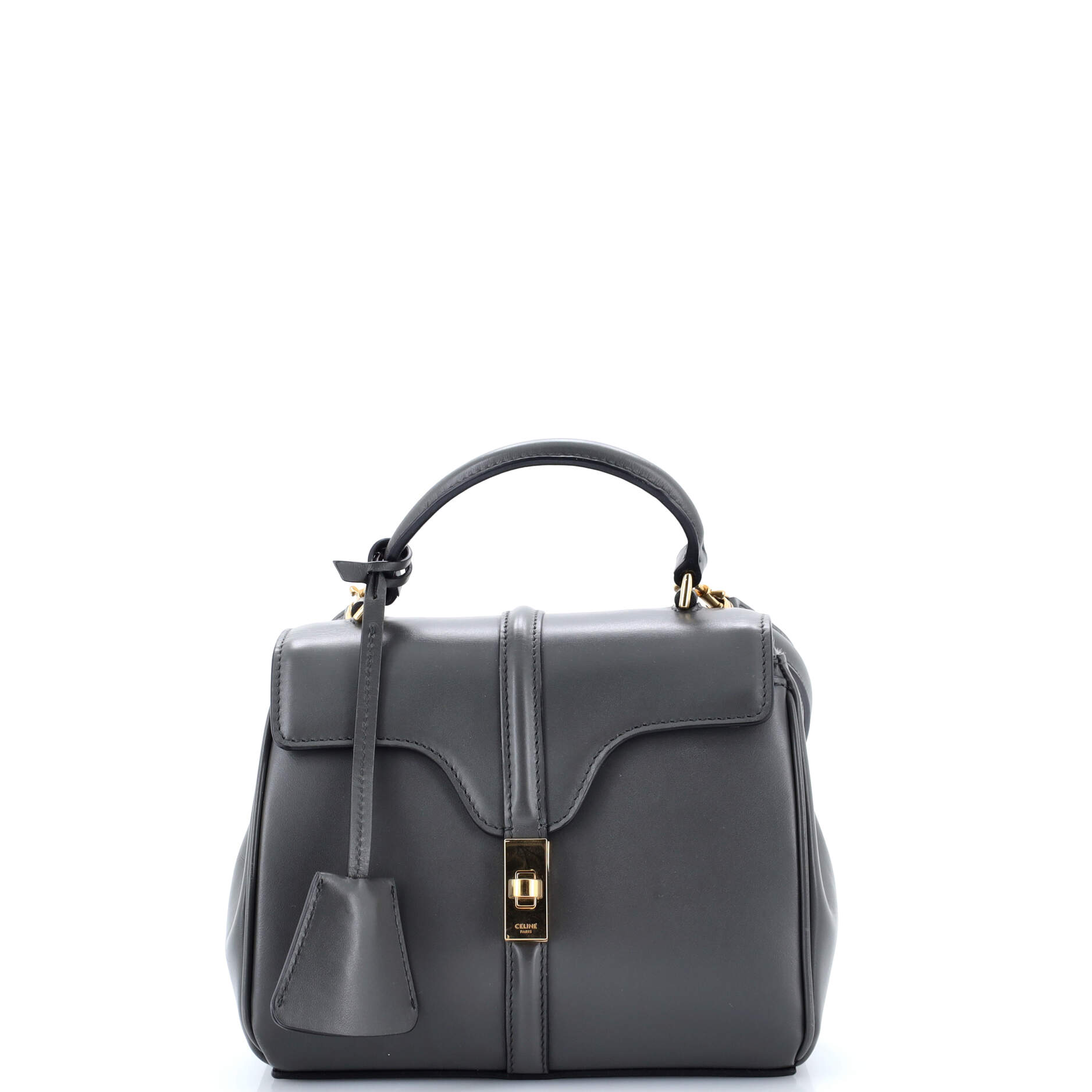 16 Top Handle Bag Smooth Calfskin Mini