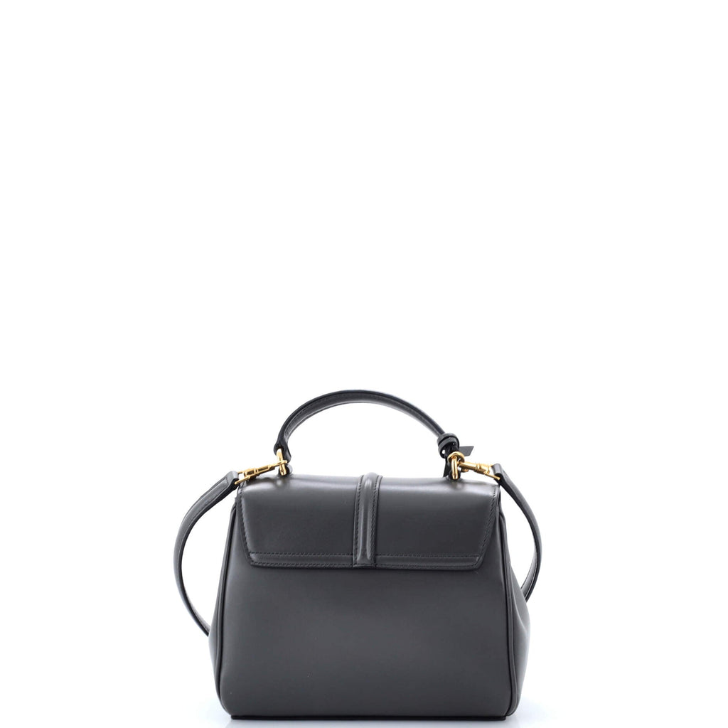 16 Top Handle Bag Smooth Calfskin Mini