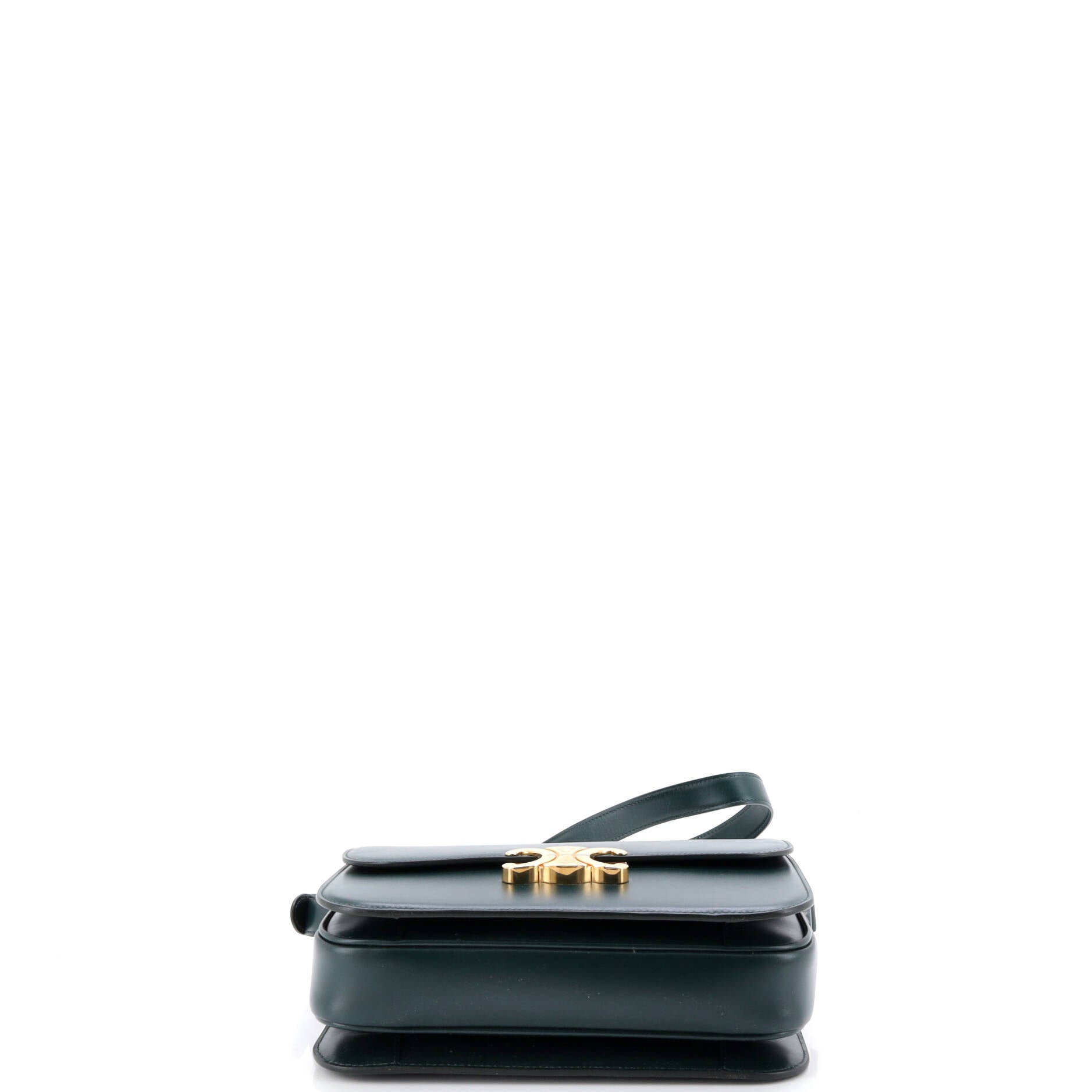 Triomphe Shoulder Bag Smooth Calfskin Teen