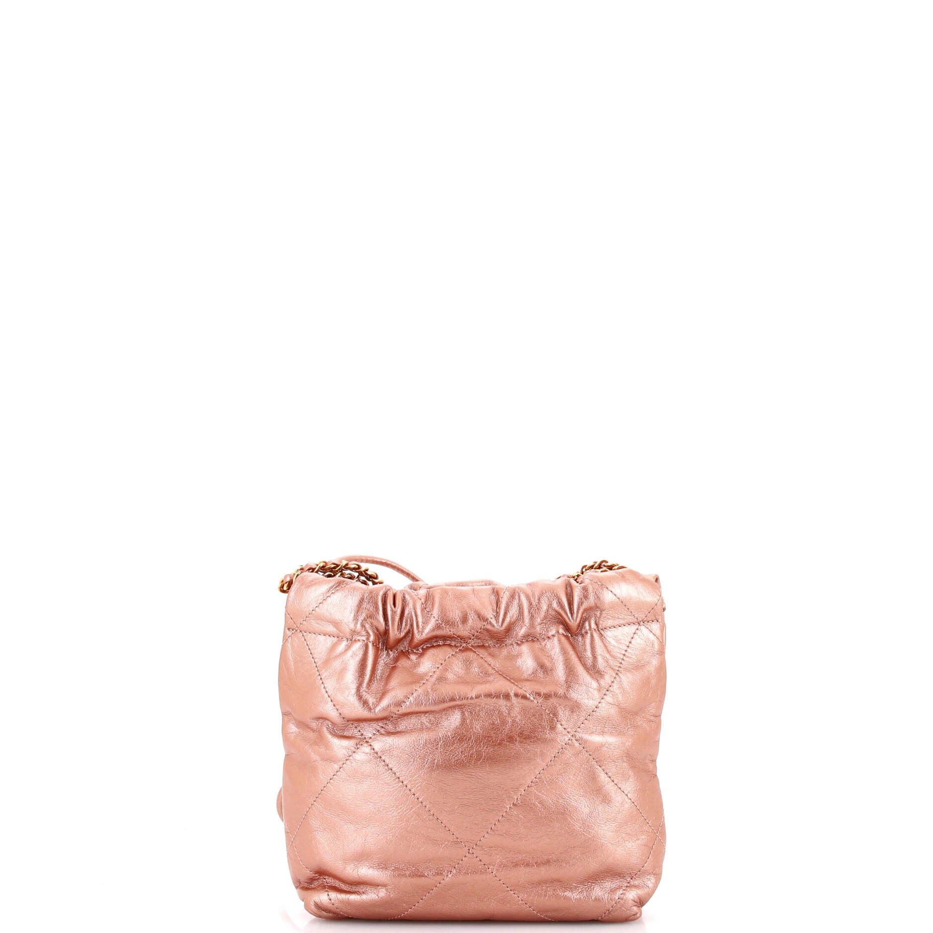 22 Chain Hobo Quilted Calfskin Mini