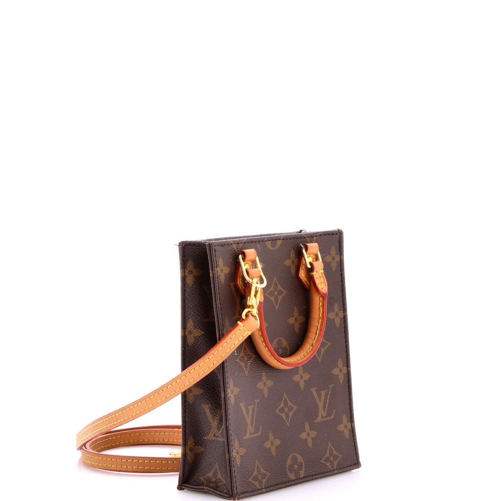 Petit Sac Plat Bag Monogram Canvas