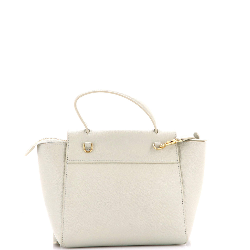 Belt Bag Textured Leather Nano