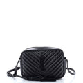 Lou Camera Bag Matelasse Chevron Leather Small