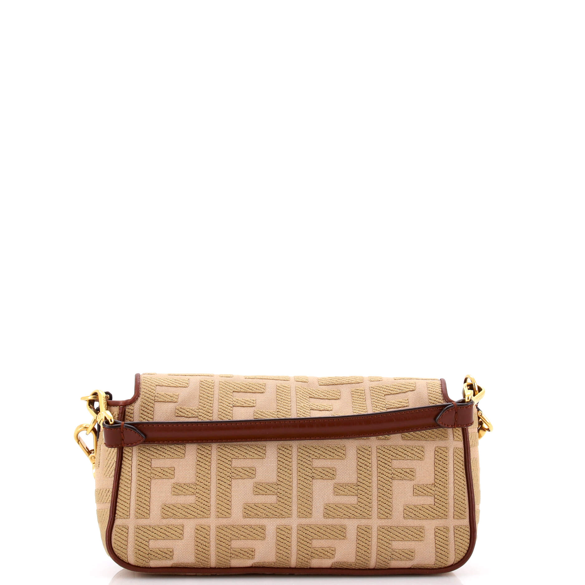 Baguette NM Bag Zucca Embroidered Canvas Medium
