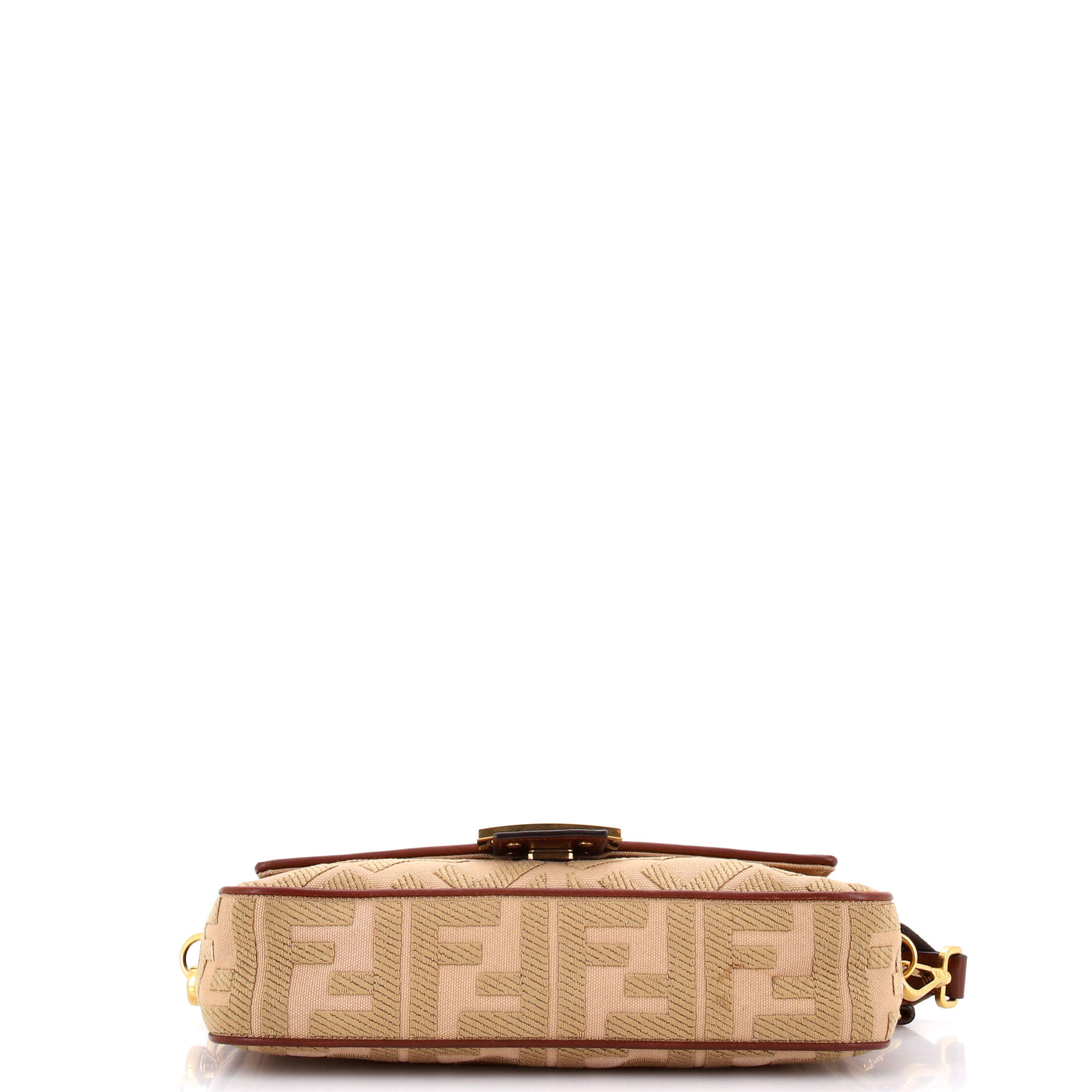 Baguette NM Bag Zucca Embroidered Canvas Medium