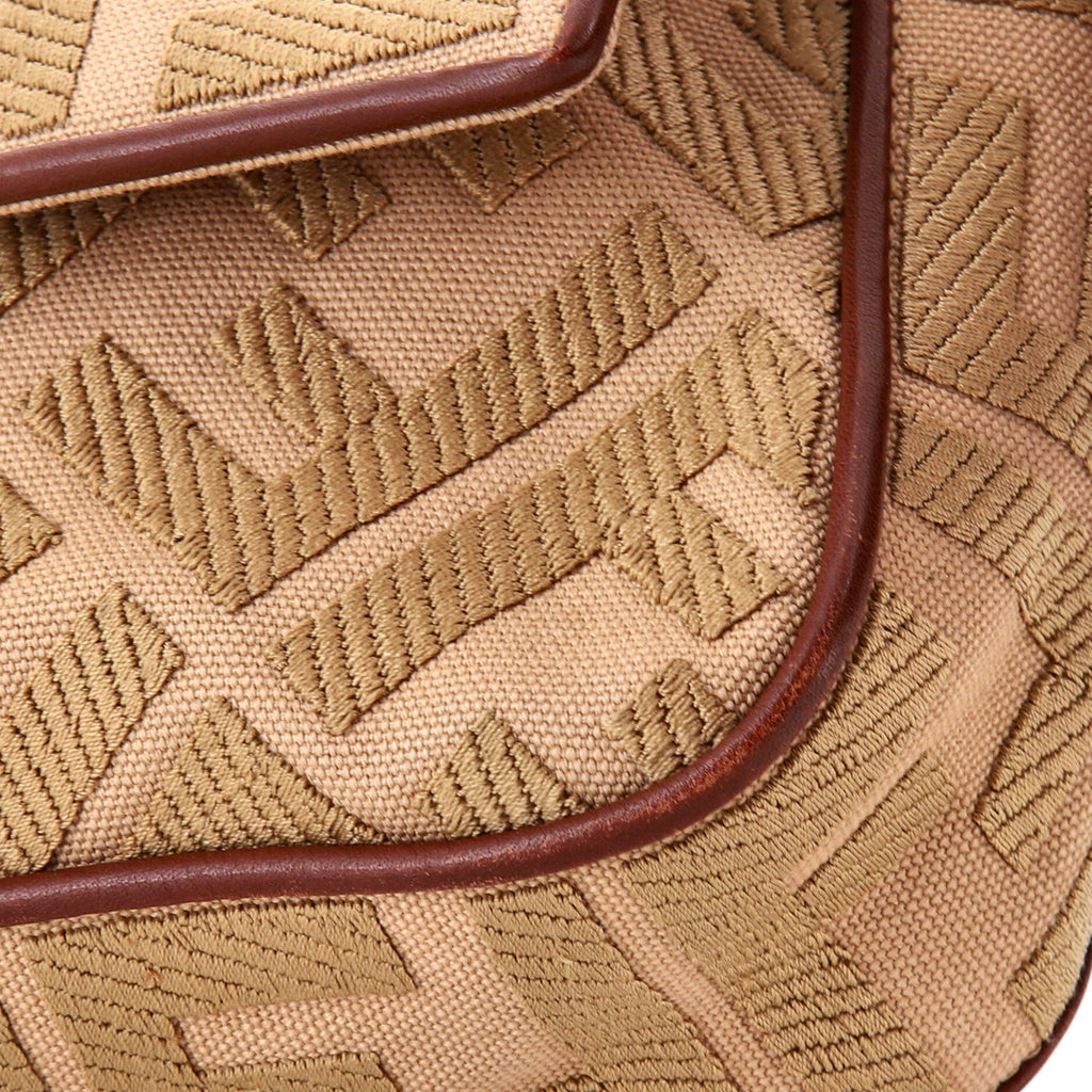 Baguette NM Bag Zucca Embroidered Canvas Medium