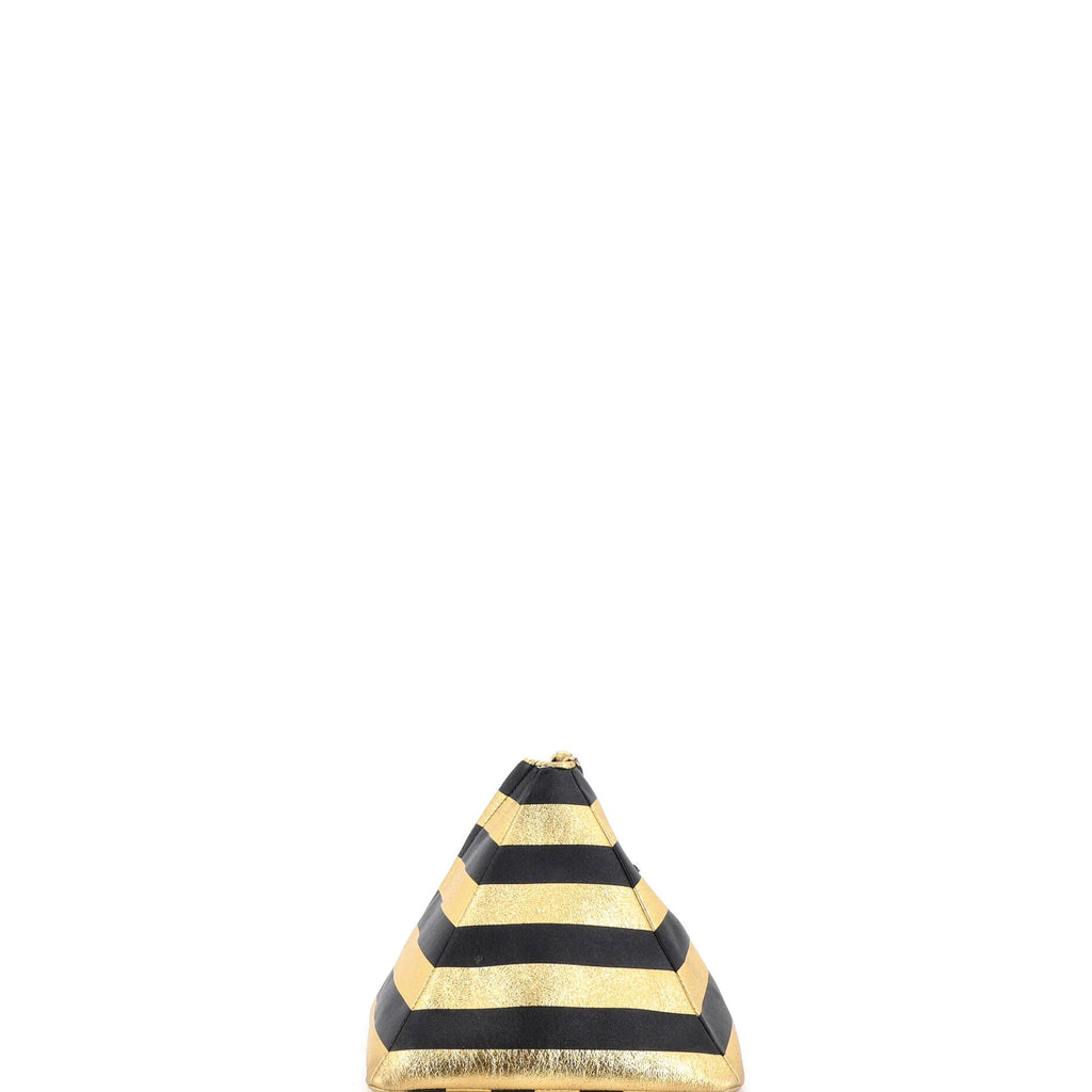 Kheops Pyramid Bag Striped Lambskin
