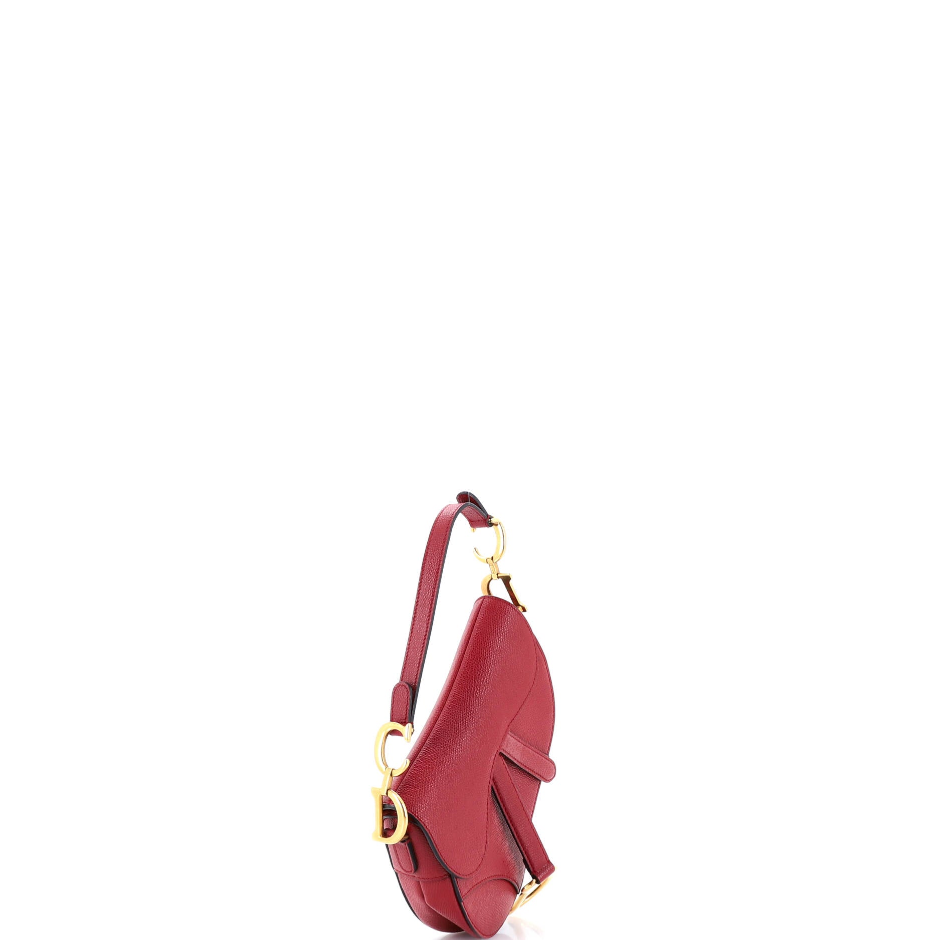 Saddle Handbag Leather Mini