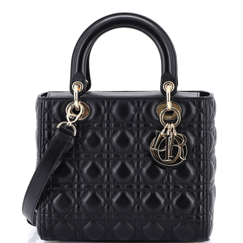 Lady Dior NM Bag Cannage Quilt Lambskin Medium
