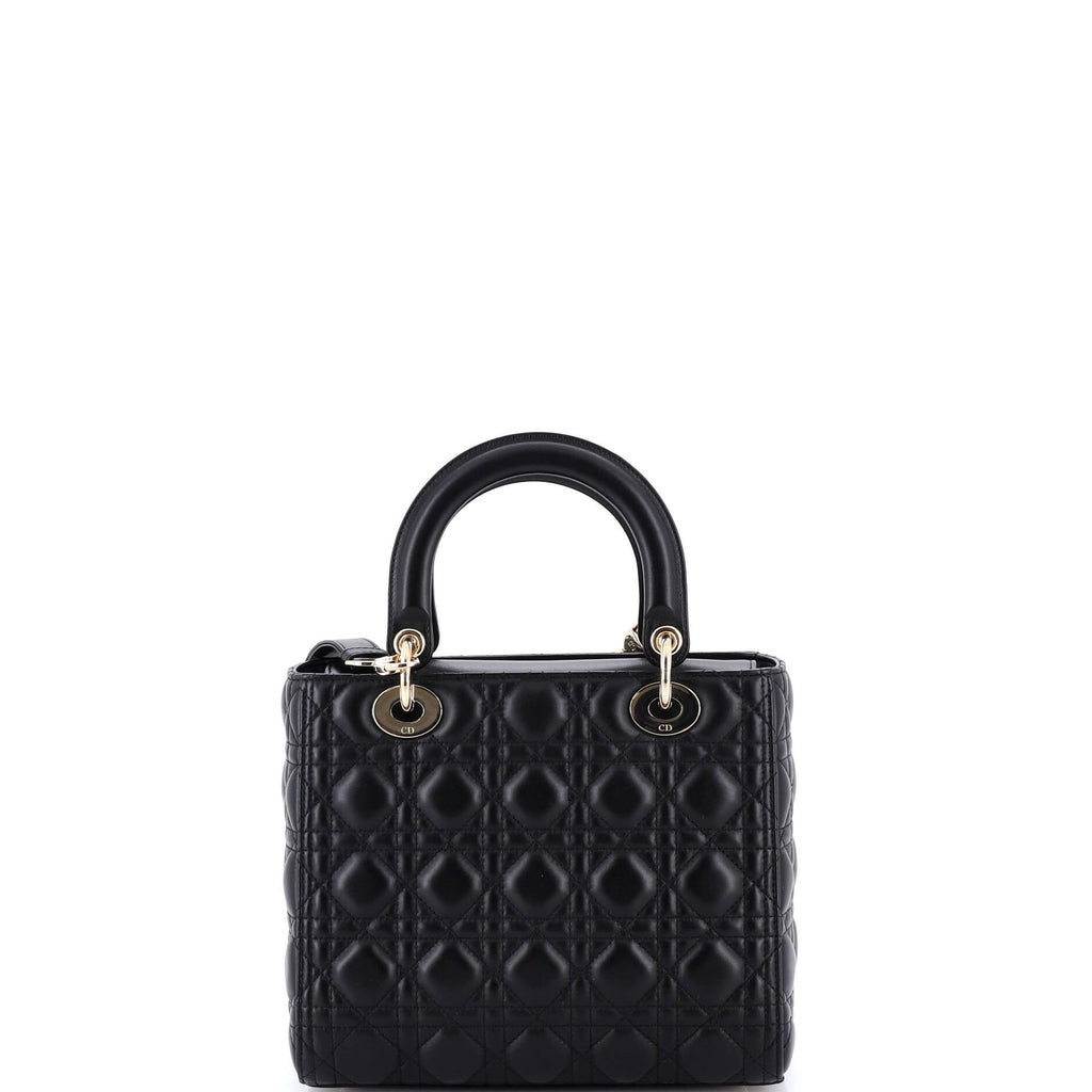 Lady Dior NM Bag Cannage Quilt Lambskin Medium