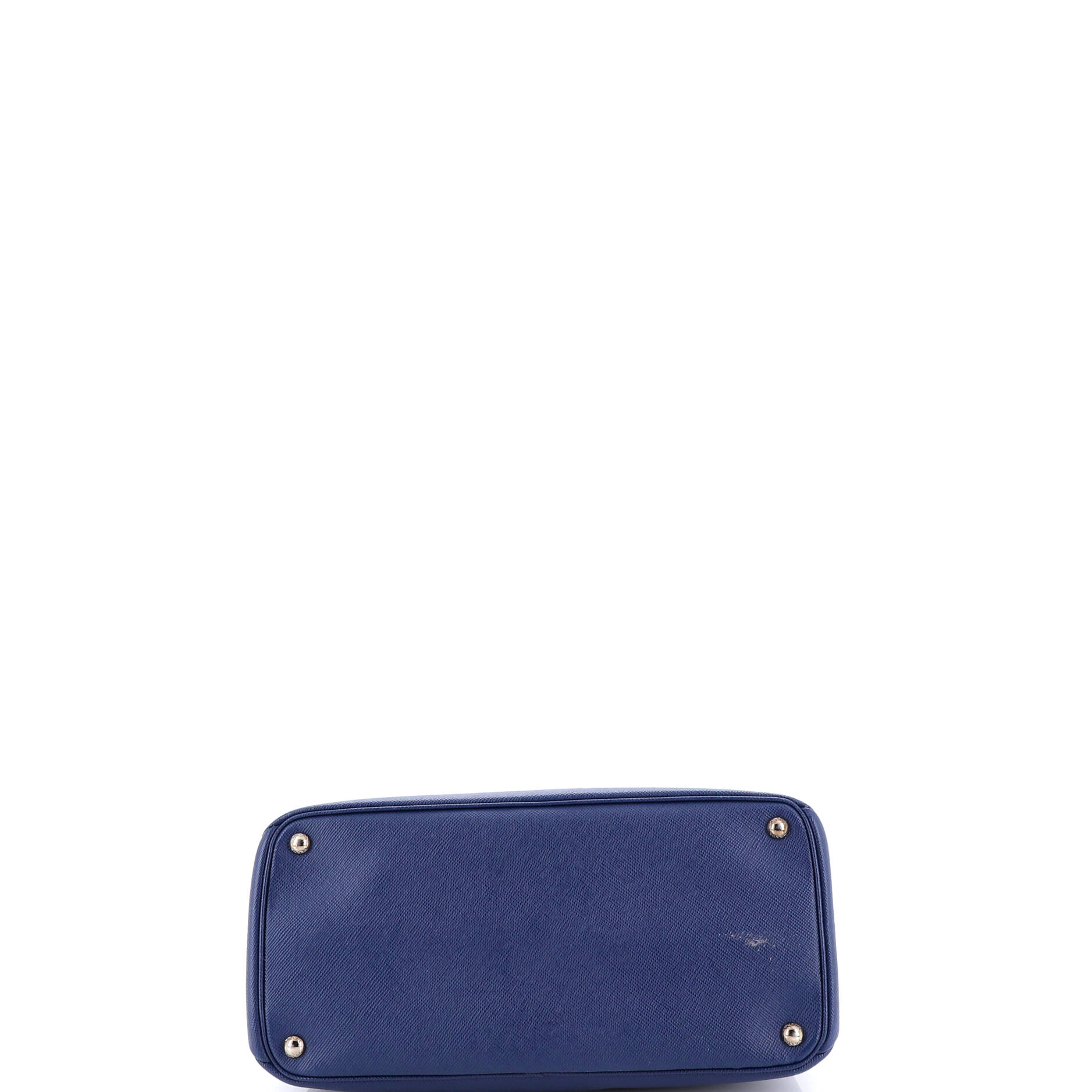 Turnlock Cuir Twin Tote Saffiano Leather Small