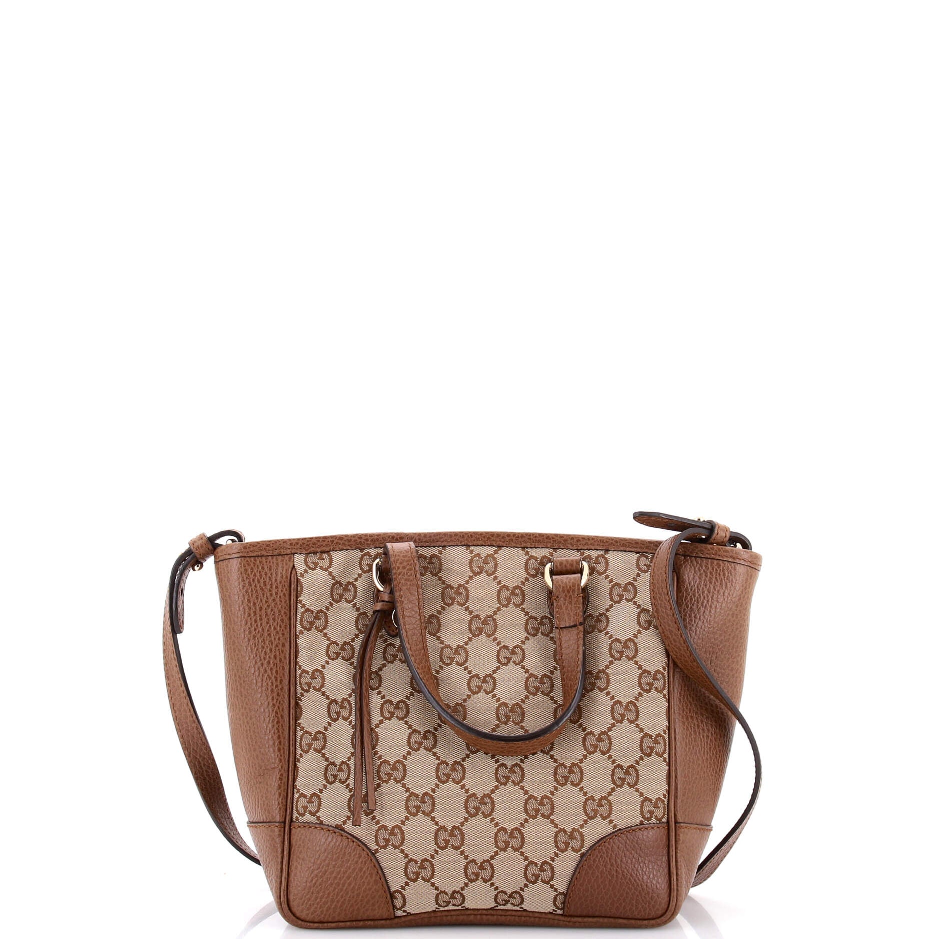 Bree Convertible Tote GG Canvas with Leather Small