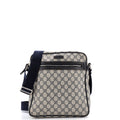 Front Zip Messenger GG Coated Canvas Medium