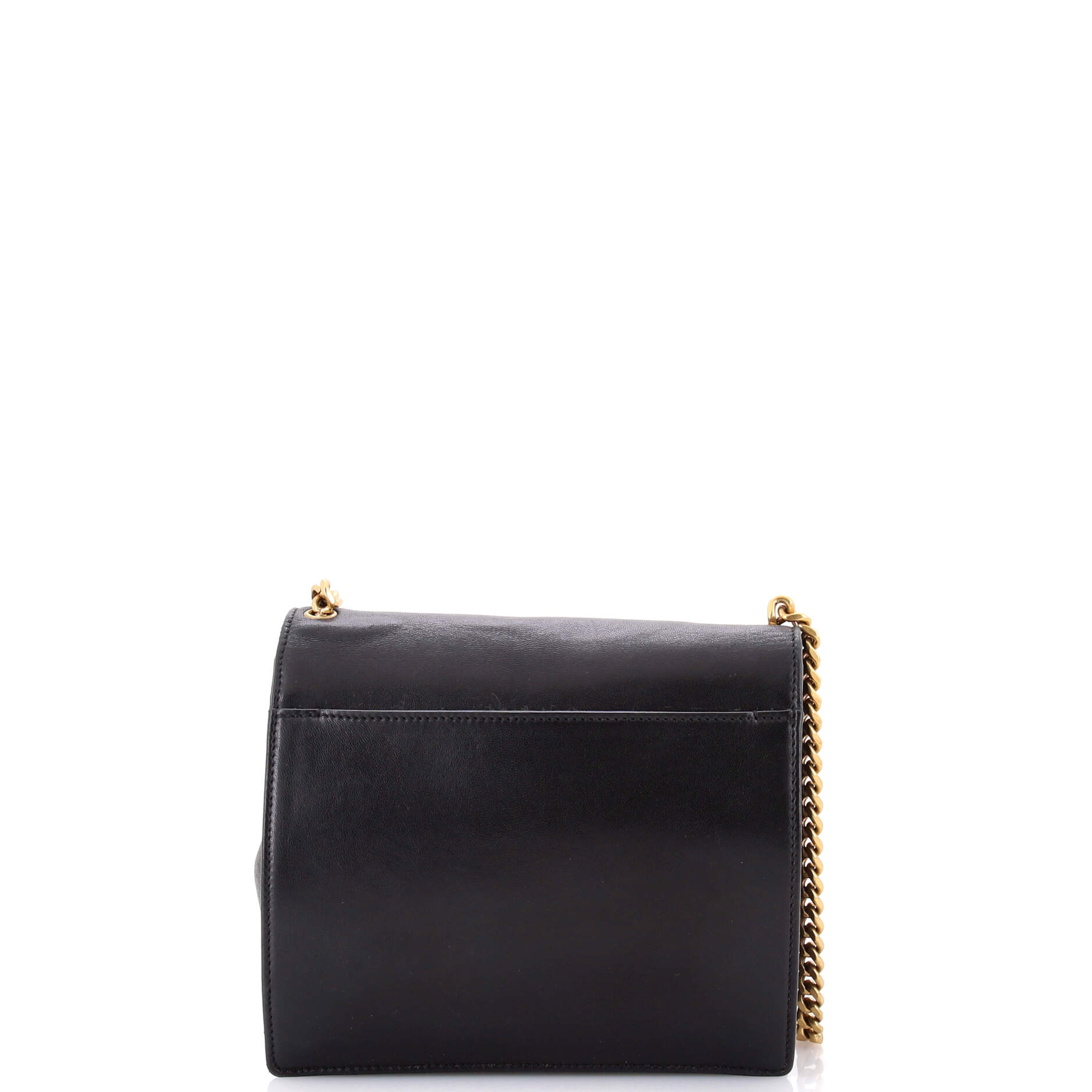 Gaby Square Shoulder Bag Quilted Leather