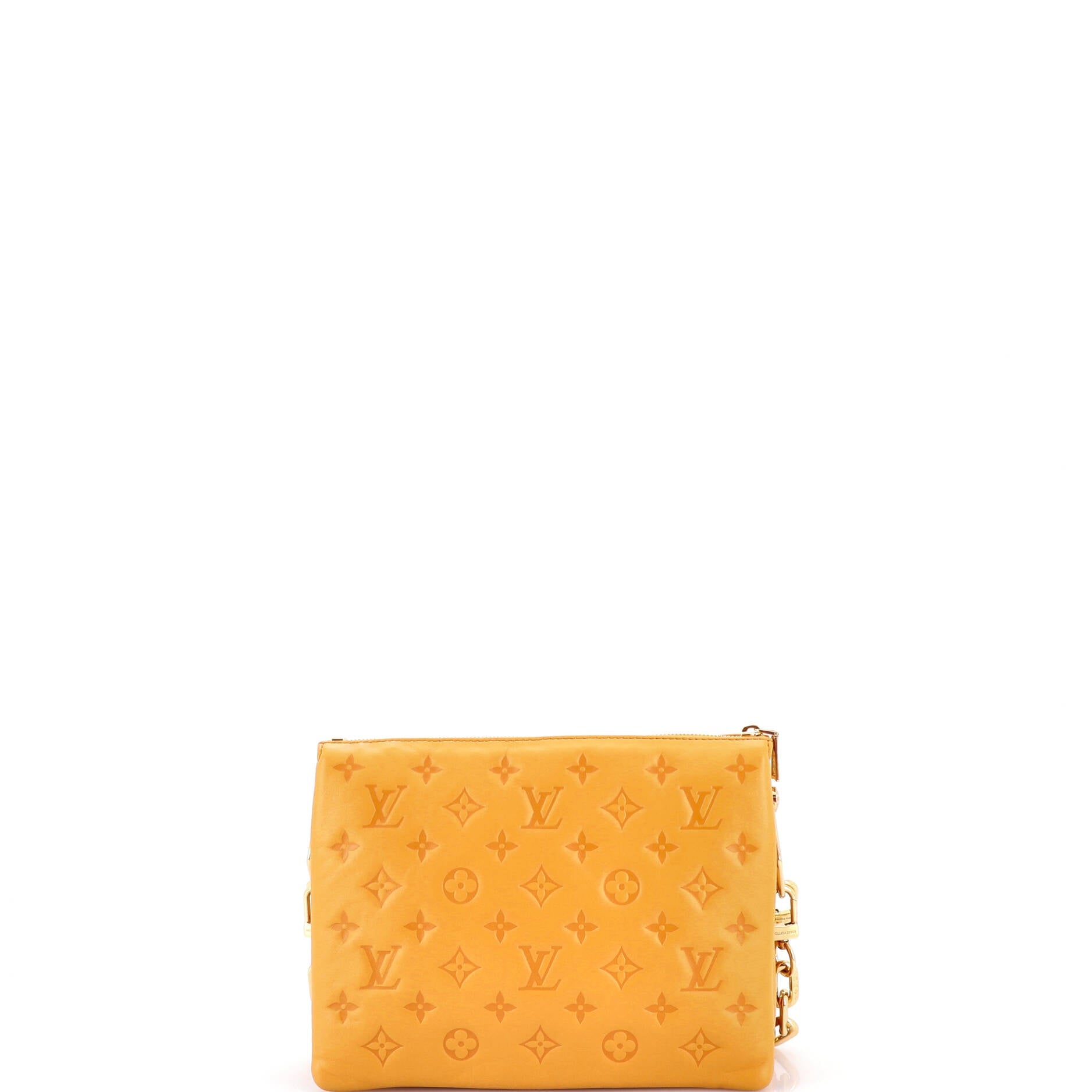 Coussin Bag Monogram Embossed Lambskin PM