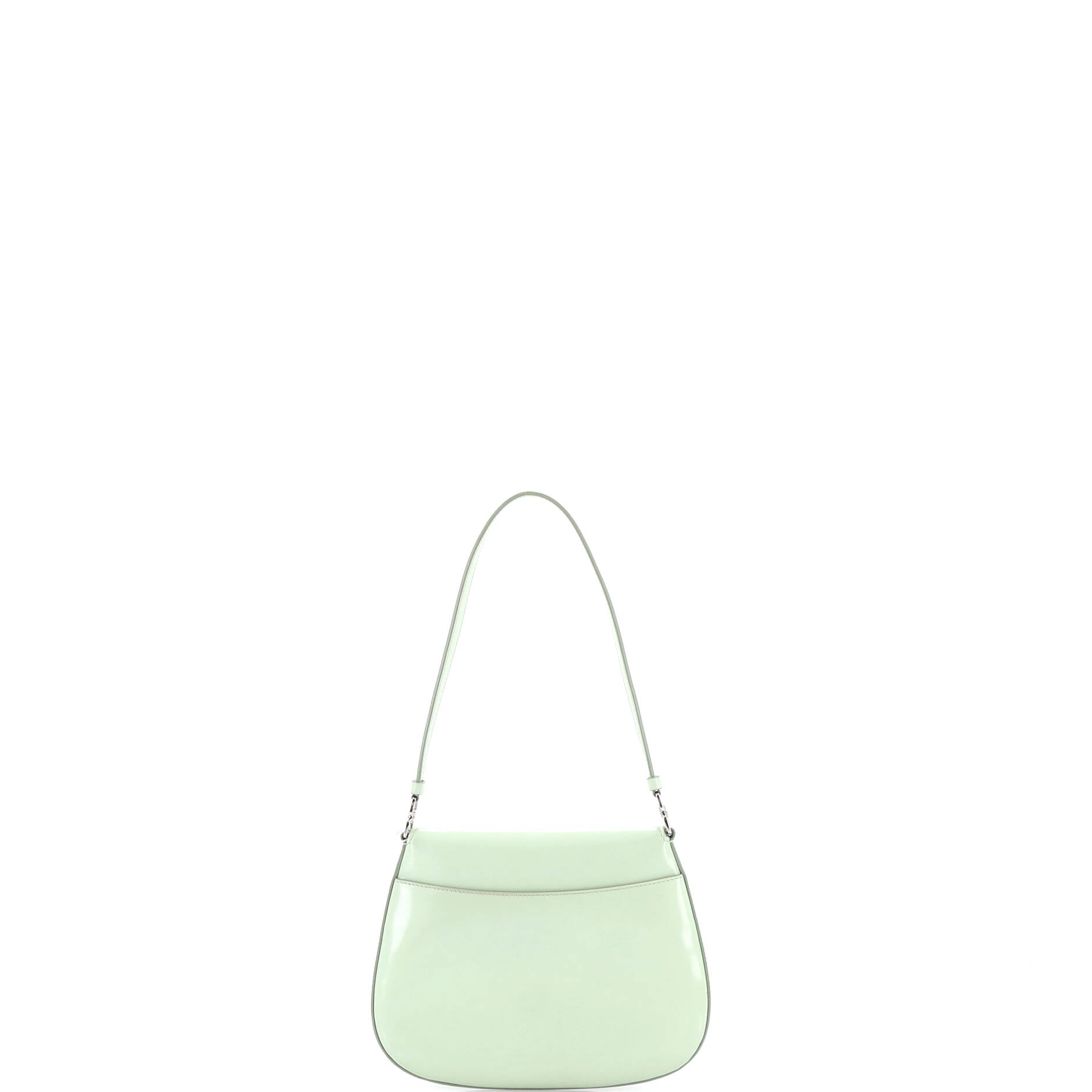 Cleo Flap Shoulder Bag Spazzolato Leather Small