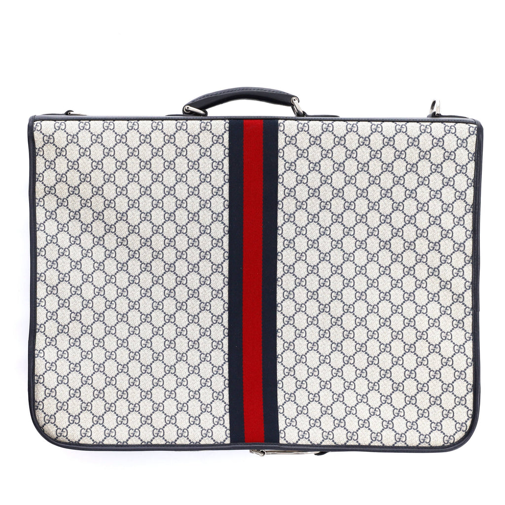Savoy Web Garment Bag GG Coated Canvas