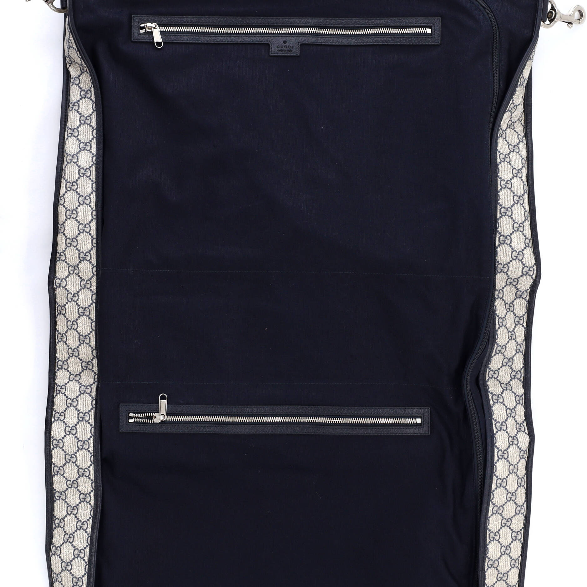 Savoy Web Garment Bag GG Coated Canvas