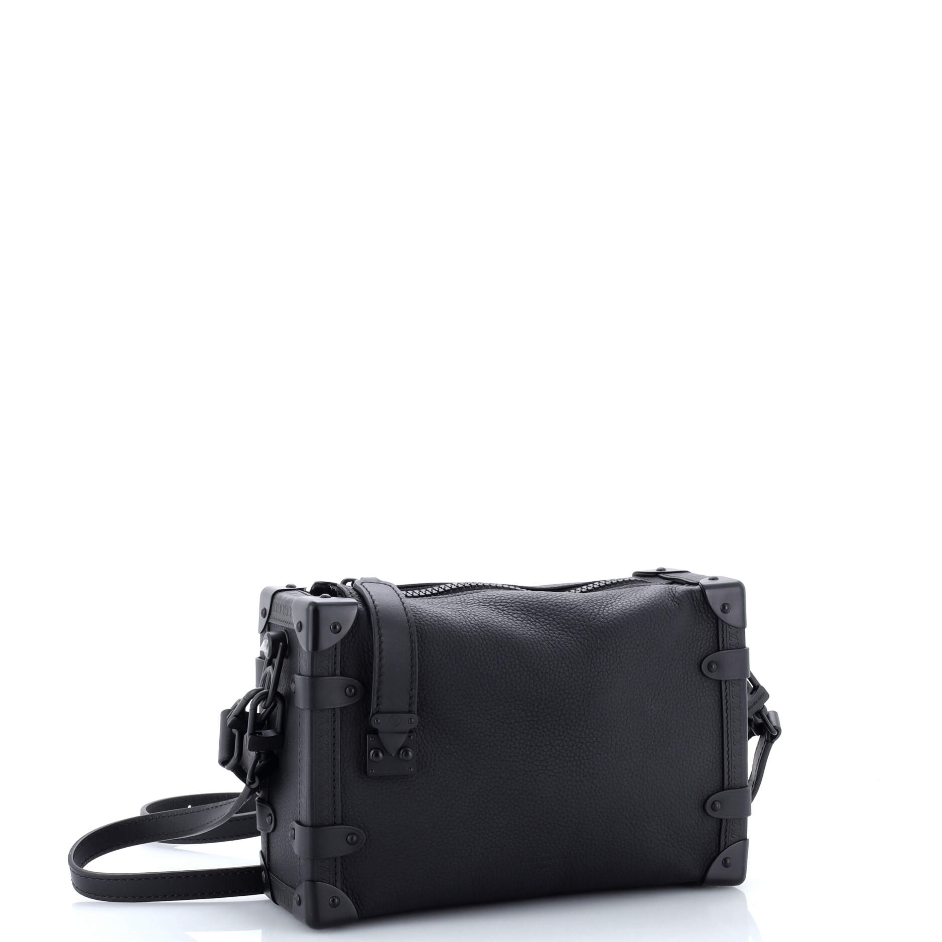 Side Trunk Handbag Taurillon Leather MM