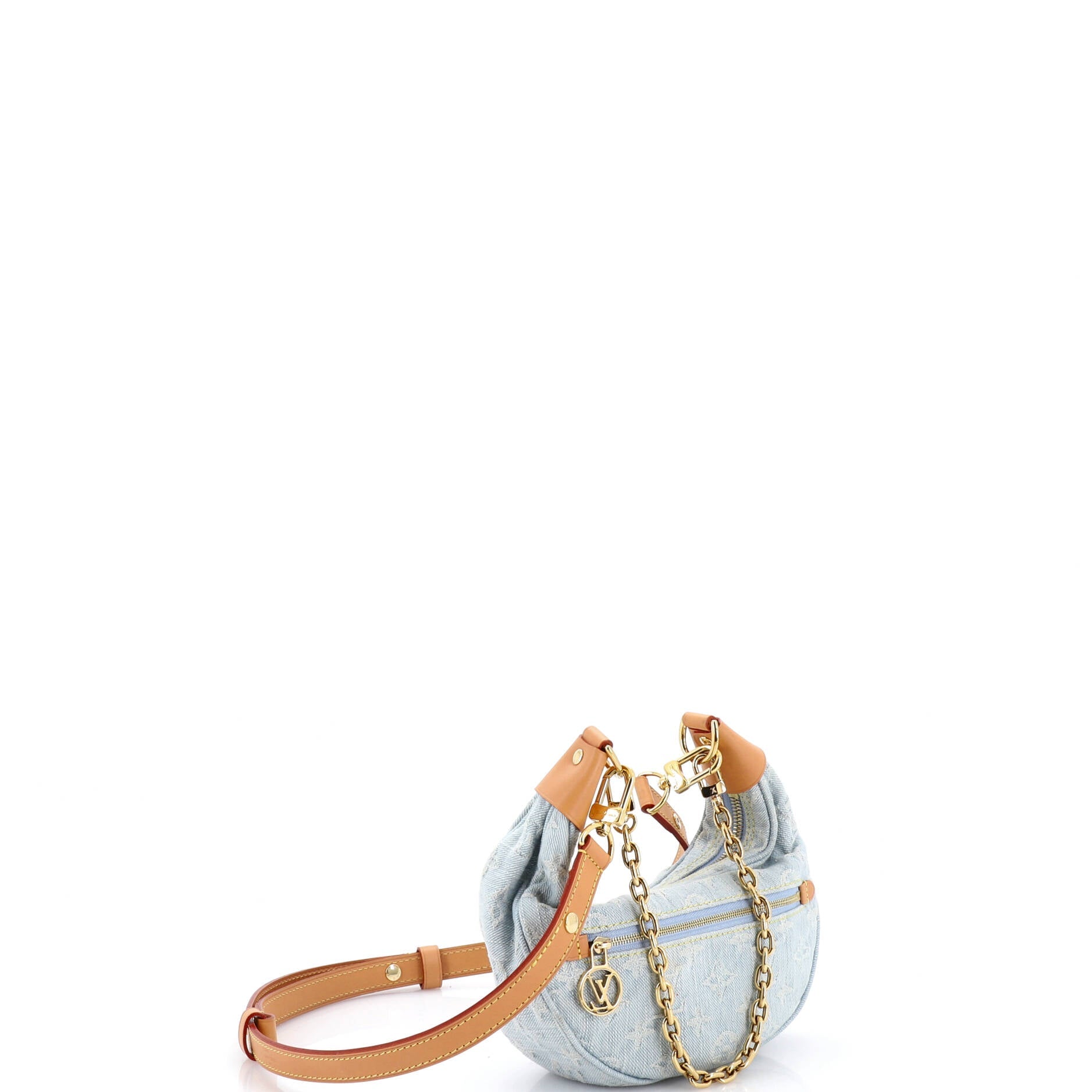 Loop Handbag Monogram Denim