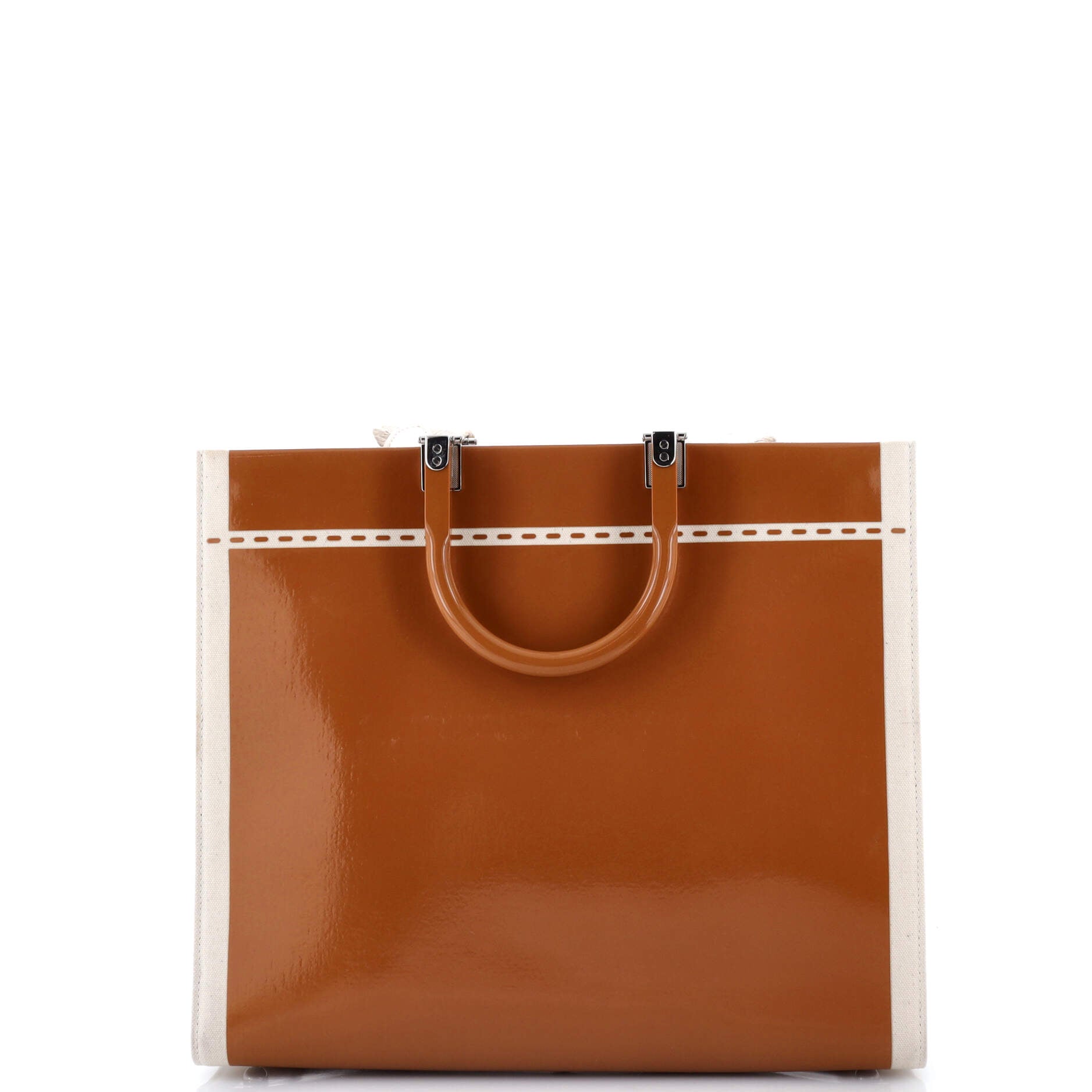 Sunshine Shopper Tote Patent Large