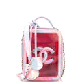 Filigree Vertical Vanity Case PVC with Lambskin